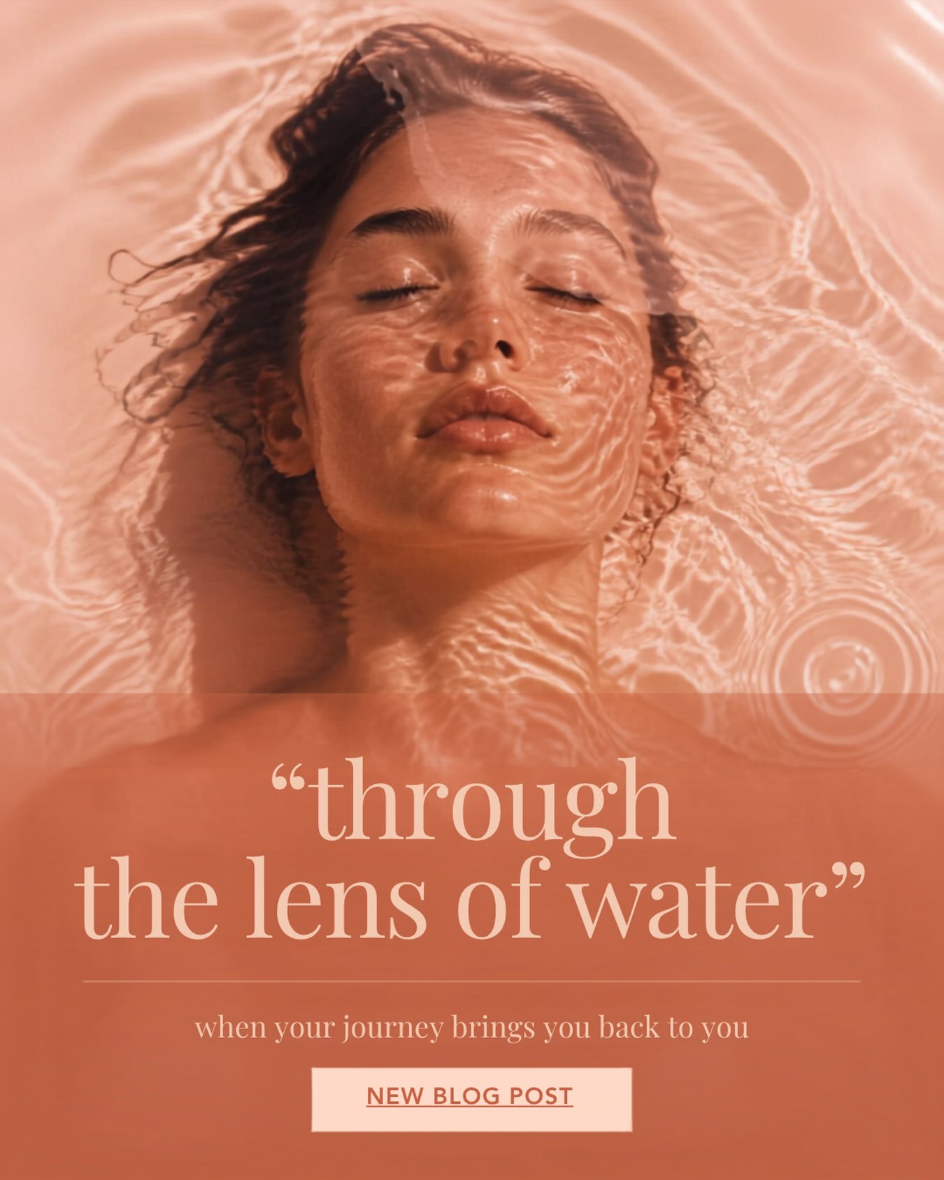 New blog post #throughthelensofwater #alifeinprogressblog