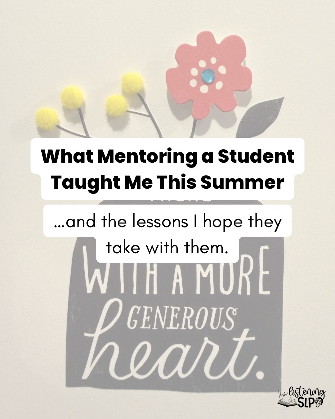We talk A LOT about what SLP students need to learn.
Mentoring an SLP student this summer reminded me that some of the most important lessons we teach arenāt found in a textbook.
Yes, we talked about assessments, intervention, clinical documentation, and all the other things that come with being an SLP.
But there is SO much more to being an SLP!
We also need to teach students how to:
ā Think critically instead of checking boxes
ā Explain their clinical reasoning not just state their conclusion
ā Sit comfortably with āI donāt know yetā
ā Communicate with families and educators in a way that actually makes sense
ā Keep learning long after graduate school ends
Mentoring isnāt about creating another clinician who does things exactly like you. Itās about helping the next generation become clinicians who can think for themselves.
And honestly, that might be one of the best parts of mentoring is you realize that while youāre teaching someone else, youāre still learning, too! We never stop learning. š§
What is one lesson you make sure your students learn that has nothing to do with a textbook?