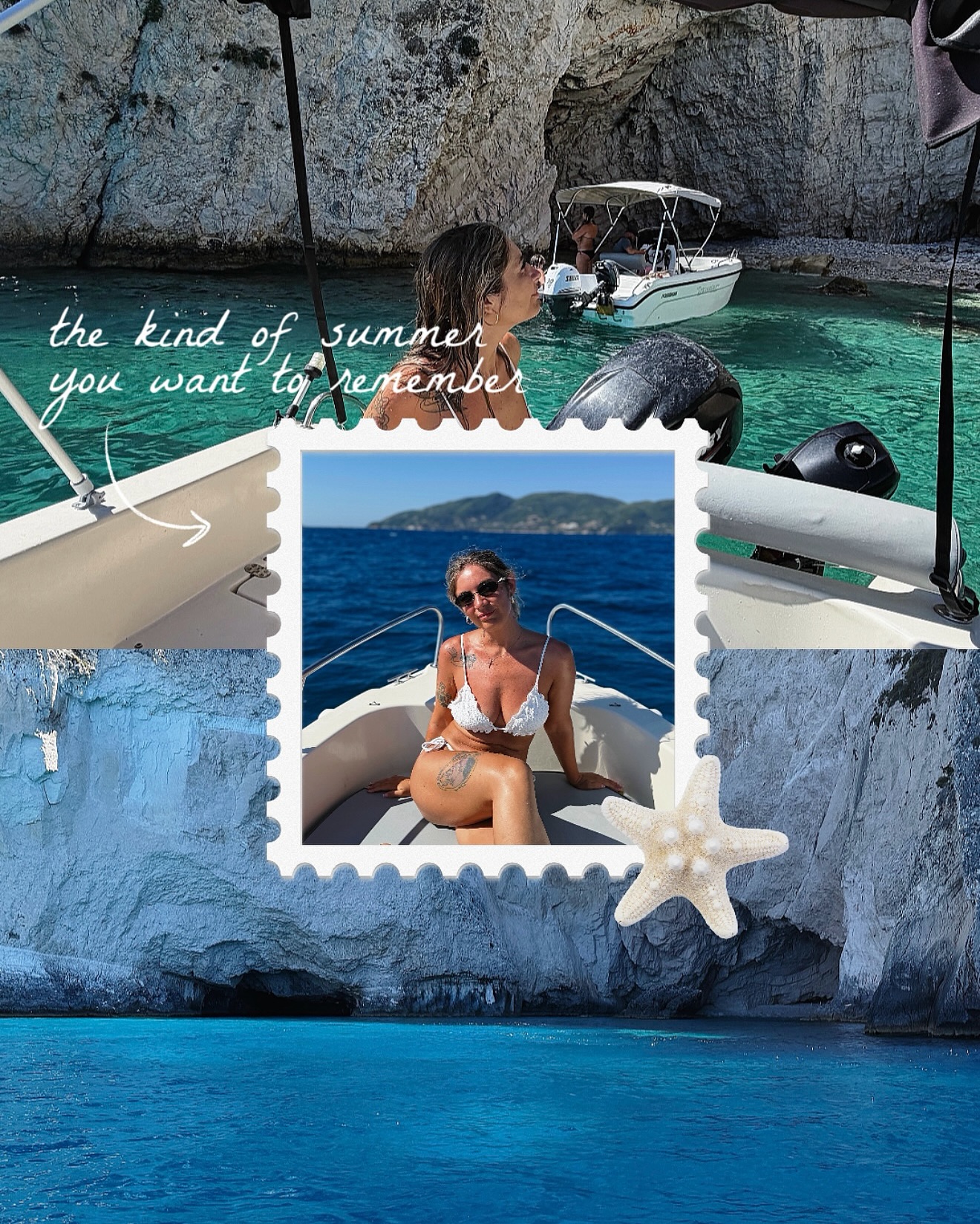 Slice of paradise 🤍🌊
#Honeymoon #Newlyweds #GreekIslands #HoneymoonInGreece #JustMarried 💍🤍