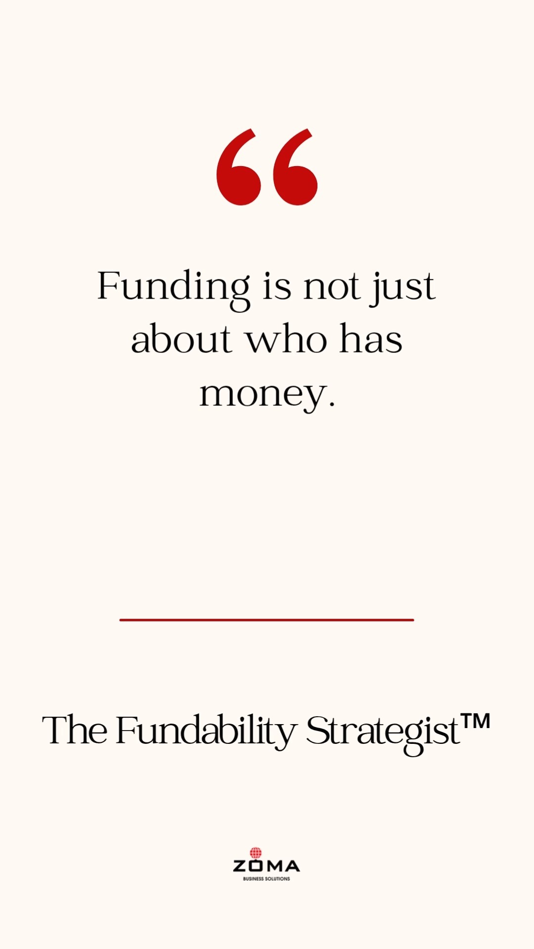 It's also about whether your business is ready to be examined.
And that's where many founders get quiet.
Because we enter funding conversations carrying hope, faith, passion, vision, and a powerful story.
But none of it replaces evidence.
A lender will ask for records.
A grant committee will ask for proof.
A partner will assess capacity.
An investor will look for a business that can explain itself beyond the founder’s enthusiasm.
That's not unfair.
It's assessment.
If your pricing is unclear,
your cash flow is untracked,
your records are scattered,
your offers aren't structured,
and your systems live mostly in your head…
then the issue isn't lack of opportunity.
It may be lack of preparation before the "ask".
That's why I’m hosting The Evidence Before The Ask™ this Wednesday.
In this free webinar, we're breaking down what your business must be able to prove before you apply for funding
- and how to start organizing the evidence you already have.
Not to shame you.
To strengthen you.
Because a capable woman can still look “risky” on paper when the business is not properly documented.
So before you go, answer this:
"If funding became available this month, what could your business prove immediately - and what would still have you scrambling?"
Join me for The Evidence Before The Ask™
📅 Wednesday, August 12th
🕘 9 PM AST
📍 Live On Stream Yard
Register here:
https://streamyard.com/watch/w9Ae6WgVeUVh
Or Via Zoma TV in my bio
#thefundabilitystrategist #womenfounders
#fundability
#msmefunding