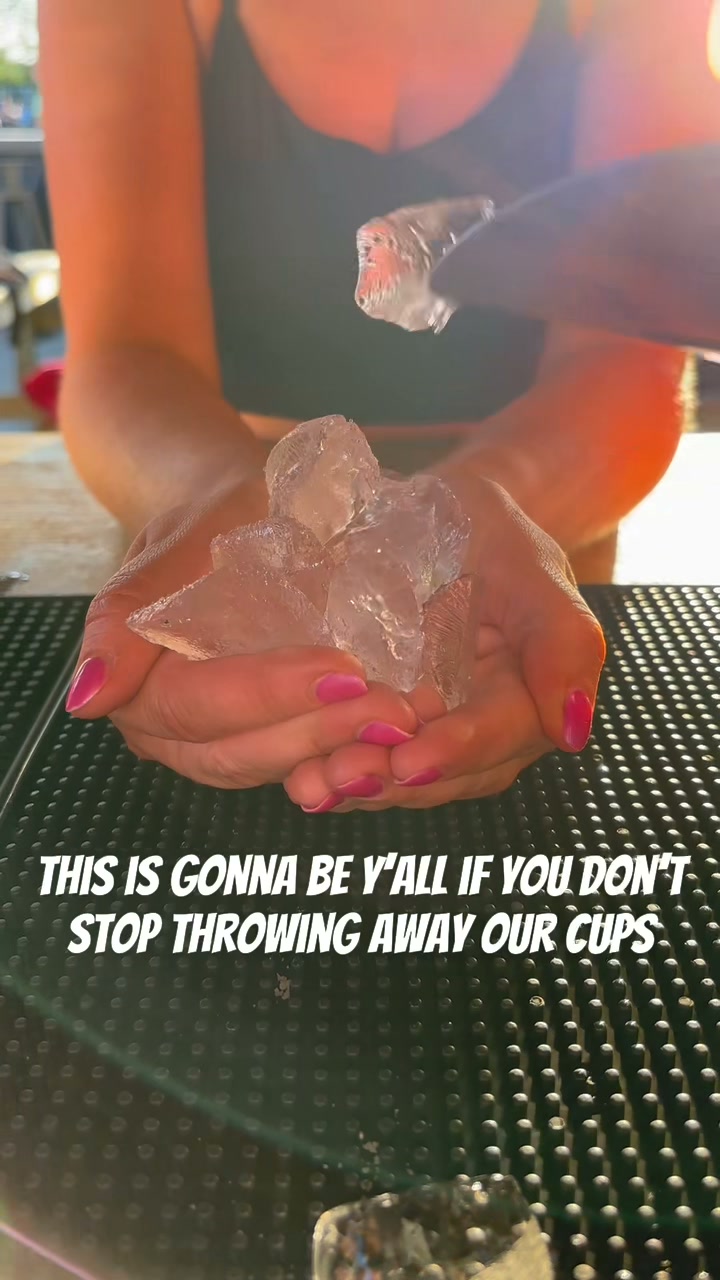 Every cup you throw away takes 30 seconds off Cody’s lifespan 😔