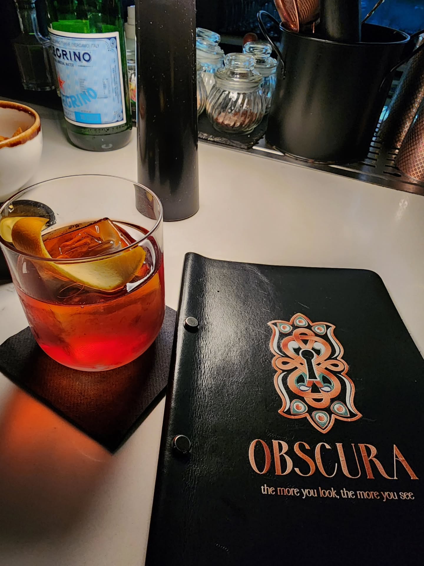 The Boulevardier. Joberg style @ObscuraCocktailBar & Eatery
🥃 w/ @monicaunderw