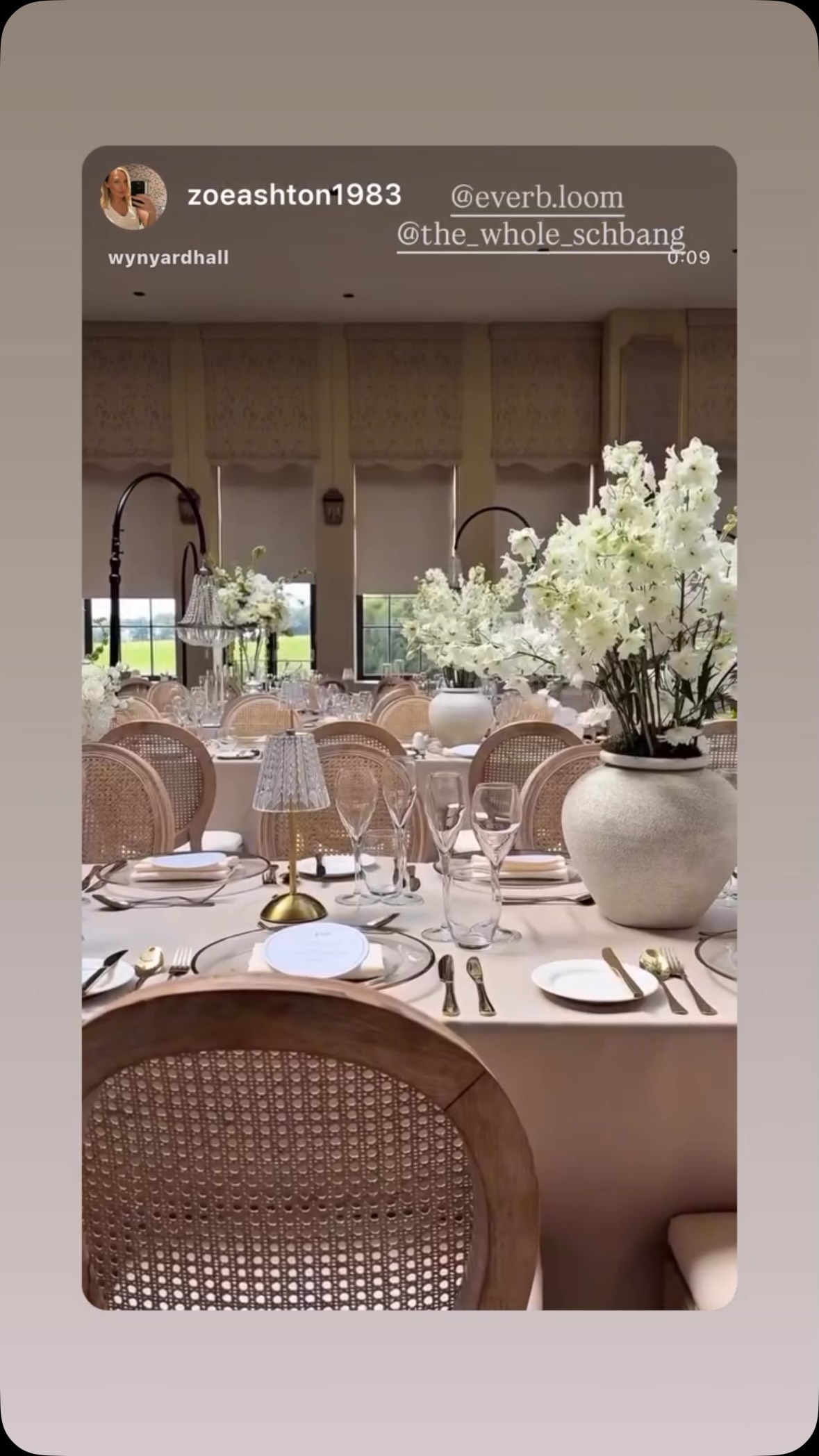THE NEW NEUTRAL 🤎
Move over white linen… sand is having its moment.
Our sand tablecloths brought such a softness to this beautiful setting at Wynyard Hall — warm, understated and effortlessly elegant. The perfect neutral base that allows any floral palette to sit beautifully against it, without competing for attention.
Paired with the gorgeous chairs from Crosby Hire, the whole look felt considered, tonal and quietly luxurious.
And then the statement piece… ✨
Our chandeliers suspended over the tables from our black stands — bringing height, drama and that little bit of unexpected Schbang detail we love.
Because sometimes it isn’t about adding more.
It’s about choosing the right backdrop and letting everything else shine.
Sand linen + statement lighting = a combination we’re going to be seeing a LOT more of. 🤎
Styling & hire | The Whole Schbang
Florals | @ever.bloom
Venue | @wynyardhall
WeddingTablescape StatementLighting WeddingChandelier WynyardHall NorthEastWedding LuxuryWeddingStyling WeddingHire NorthEastWeddingStylist