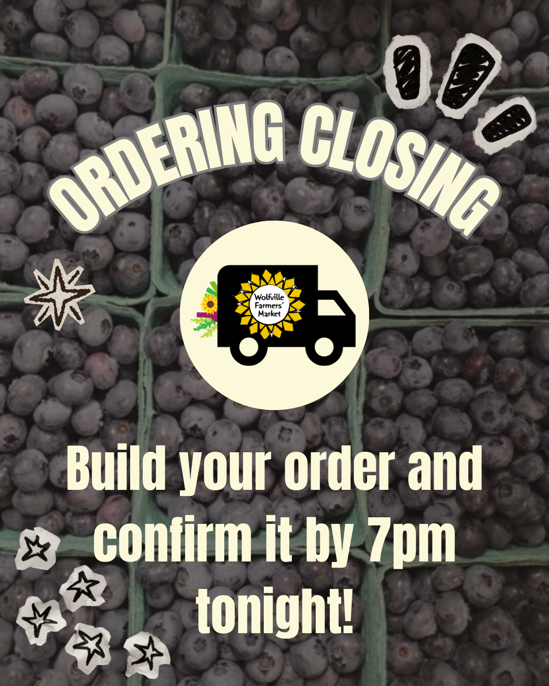 Ordering for this week closes at 7pm this evening!!✨️🫐
Be sure to confirm your carts and use code NSLOYAL10 for 10% off all orders!
Pick up your fresh goodies this Wednesday across the Valley and HRM!🌱🌻🫶☀️
#wolfvillefarmersmarket #wolfville #annapolisvalley #novascotia #farmersmarket #wfm2go #shoplocal #eatlocal #buylocal #supportlocal #freshproduce #community #letsdothis
