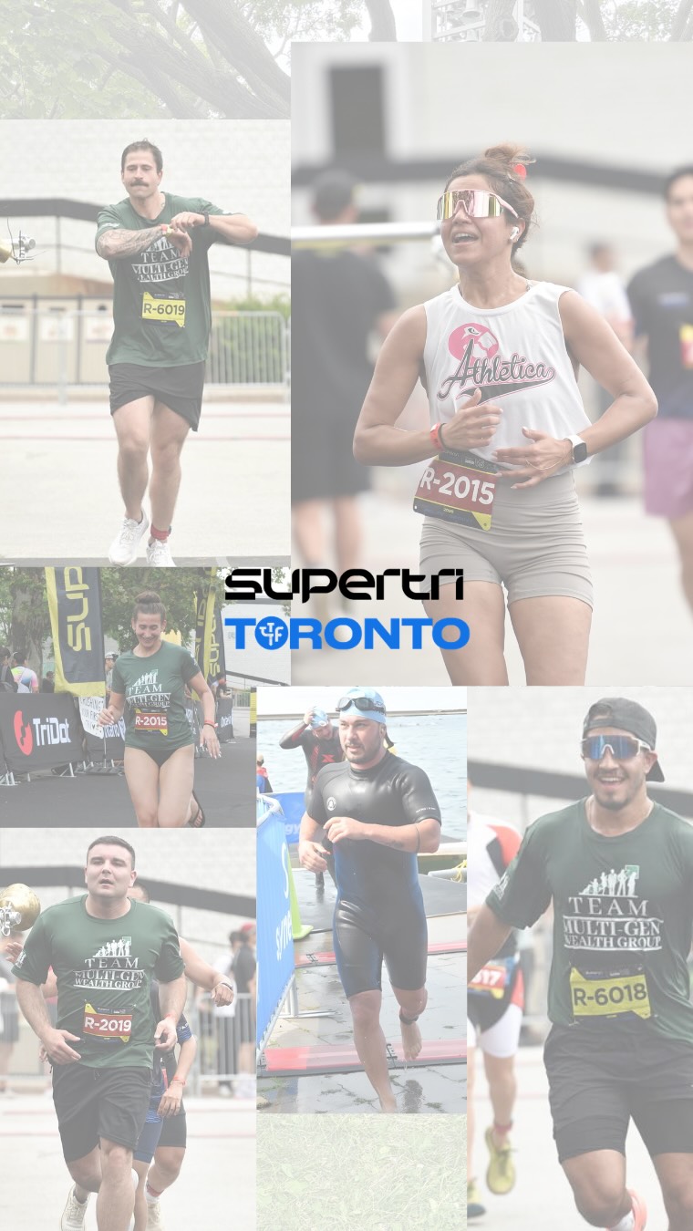 This past weekend, the Multi-Gen Wealth Group team took on the Supertri Toronto Triathlon once again, and we’re incredibly proud of everyone who participated.
Crossing the finish line was doable thanks to the teamwork, determination and stepping outside our comfort zones.
A sincere thank you to every member of our team who trained, raced and cheered each other on throughout the event. Your commitment and positive energy made the weekend one to remember.
Congratulations to everyone who participated! We’re so proud of you 💪💚🙏
#Triathlon #Teamwork #Marathon #Gym #healthy