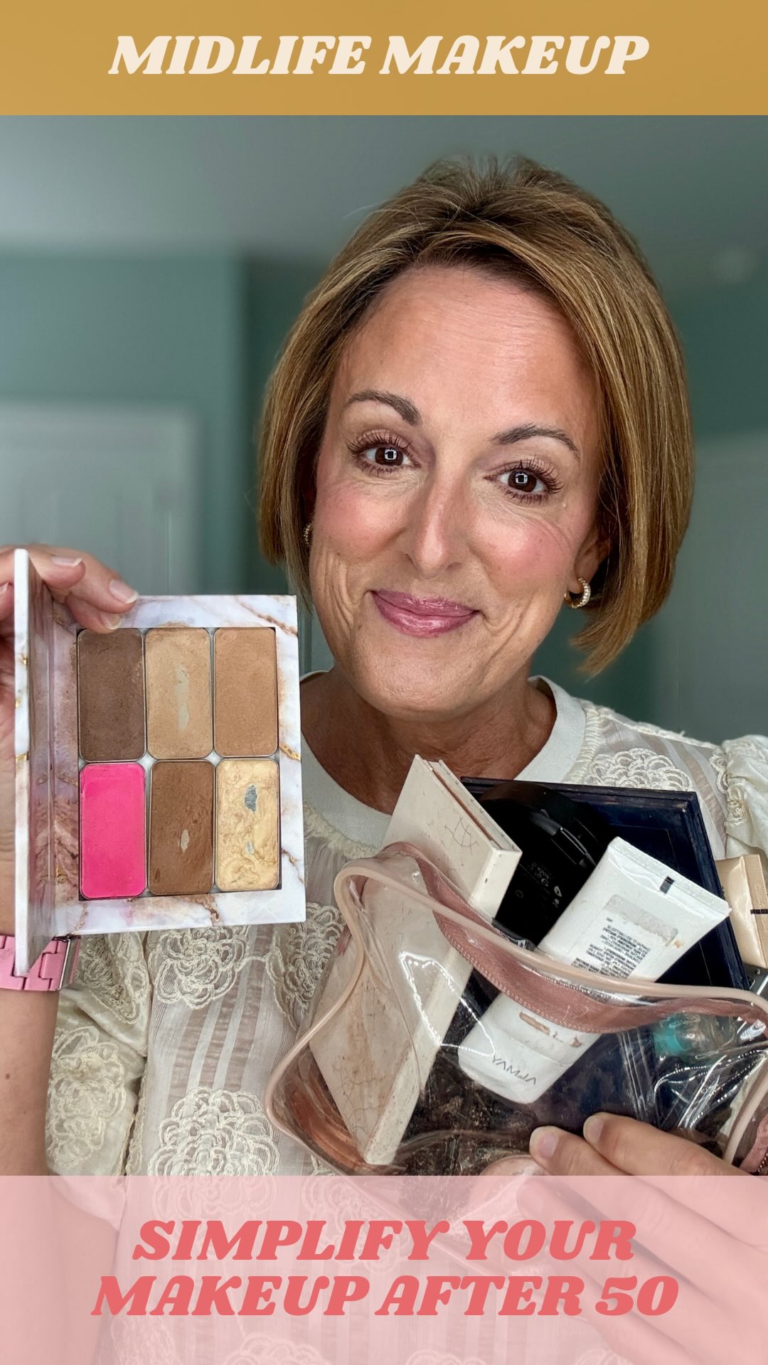 Aren’t you tired of buying alllll the things? Aren’t you ready to simplify?
Comment GLOWY and I’ll send you two easy ways to find your shades. 🩷
That’s what 50+ means to me. Less clutter. Fewer steps. No more digging through a makeup bag full of products I barely use.
One customizable compact holds everything I need for a natural, complete makeup look. Each shade is chosen for me, every tin is refillable, and I only replace the colors I actually finish.
Simple makeup. Less waste. More room on the bathroom counter. Yes, please. 🙌
#MakeupOver50 #MatureSkinMakeup #SimpleMakeup #seintmakeup #BeautyOver50 @seintofficial
Over50andFabulous