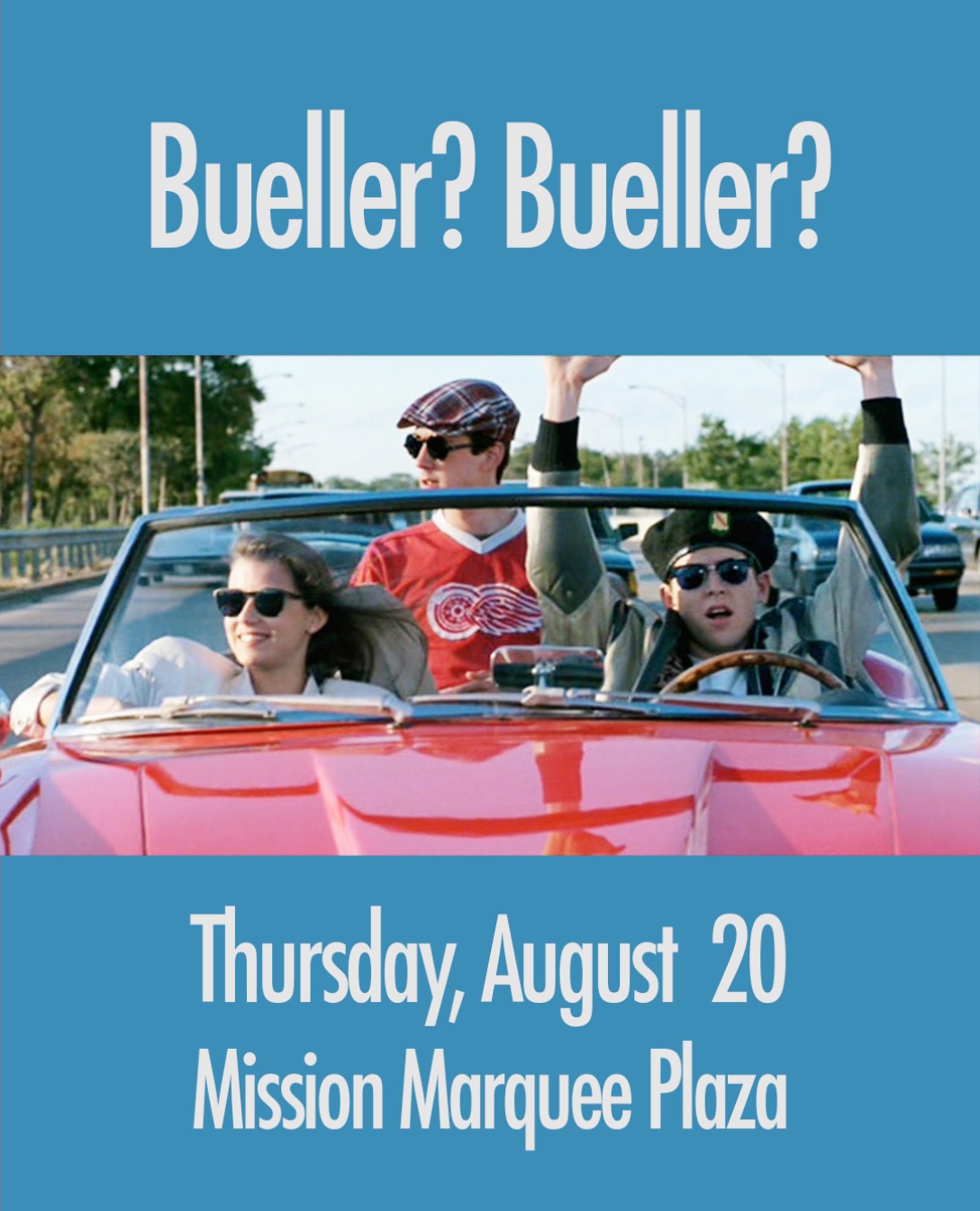 Free #outdoor movie this Thursday at @mission_marquee_plaza. Starts at dusk, bring picnics, lawn chairs and blankets.