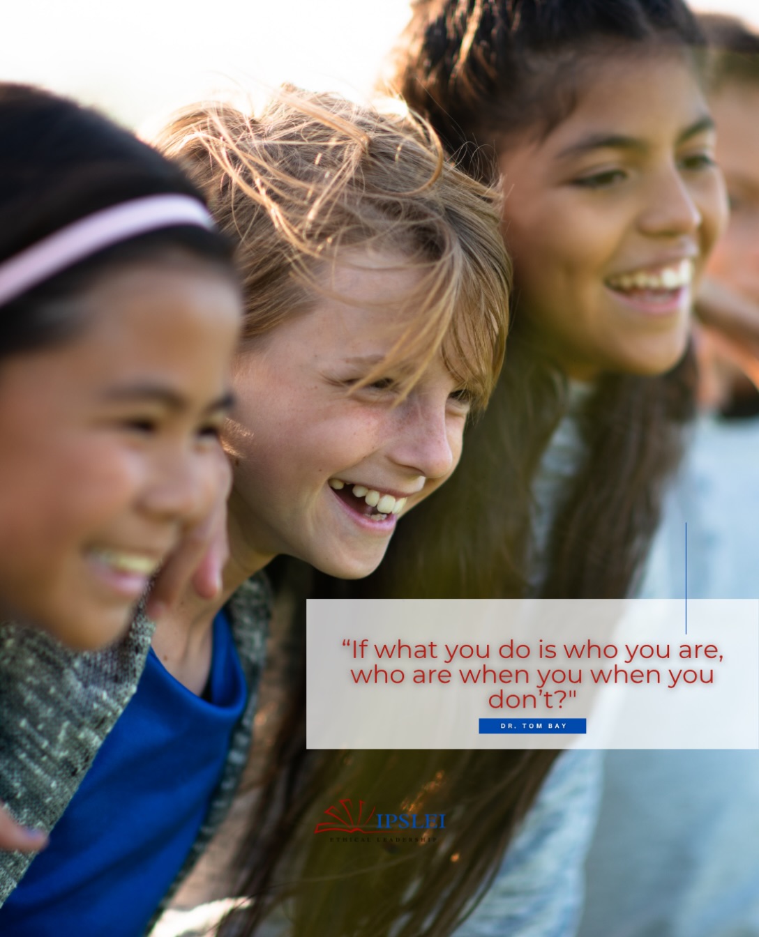 Mindfulness Monday — “If what you do is who you are, who are when you when you don’t?”
- Dr. Tom Bay
For more information on IPSLEI, visit www.IPSLEI.org.
#ipslei #wordstoliveby #dailyquotes #motivation #leadership