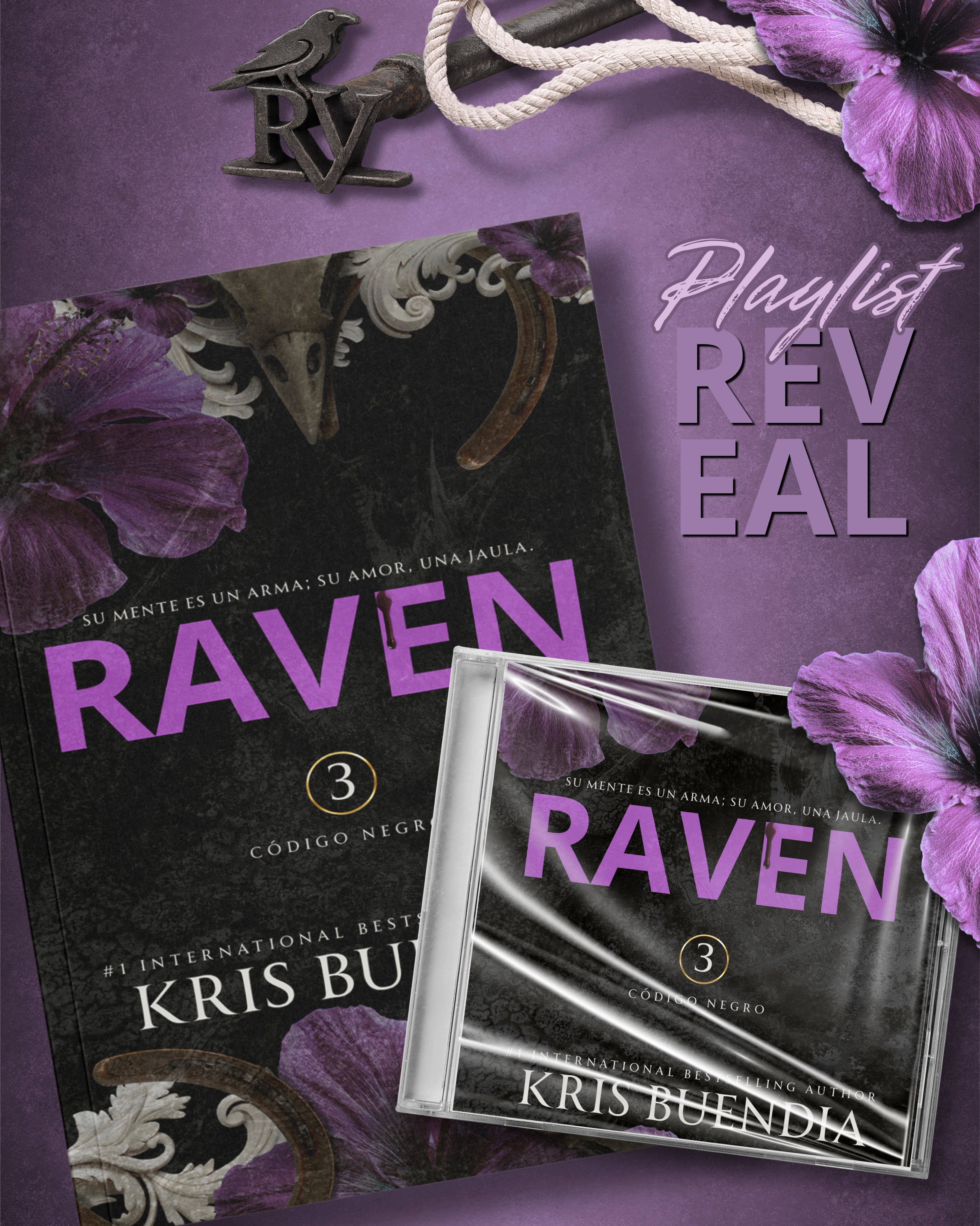 Hoy les dejo la playlist que acompañó a Raven, la historia que lleva el peligro, la obsesión y la oscuridad a otro nivel.
.
Spotify: https://open.spotify.com/playlist/7bUUOJwngKbpkAxKfFdDUC?si=bv8FYhdNS92A-ymrtm-mZQ&utm_source=copy-link&pi=cX1BjKT-Q-2uC
.
#Raven #CodigoNegro #DarkRomance #DarkRomanceBooks #KrisBuendia