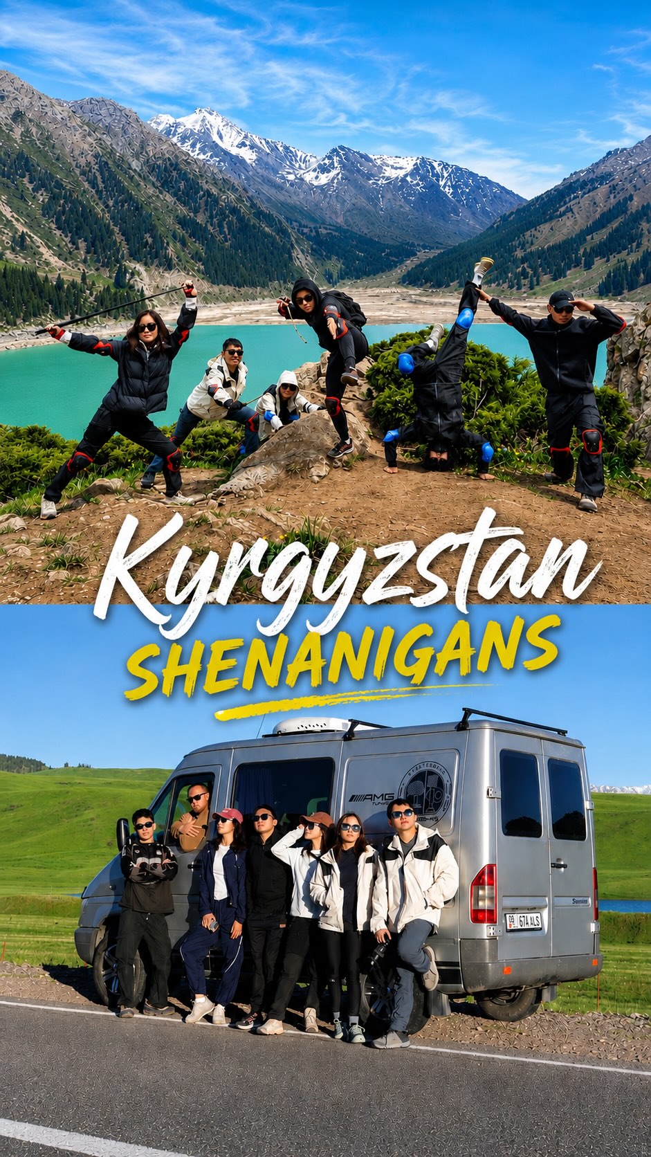 Somewhere in Kyrgyzstan, behaving completely normally 🇰🇬
#centralasia #kyrgyzstan #silkroad