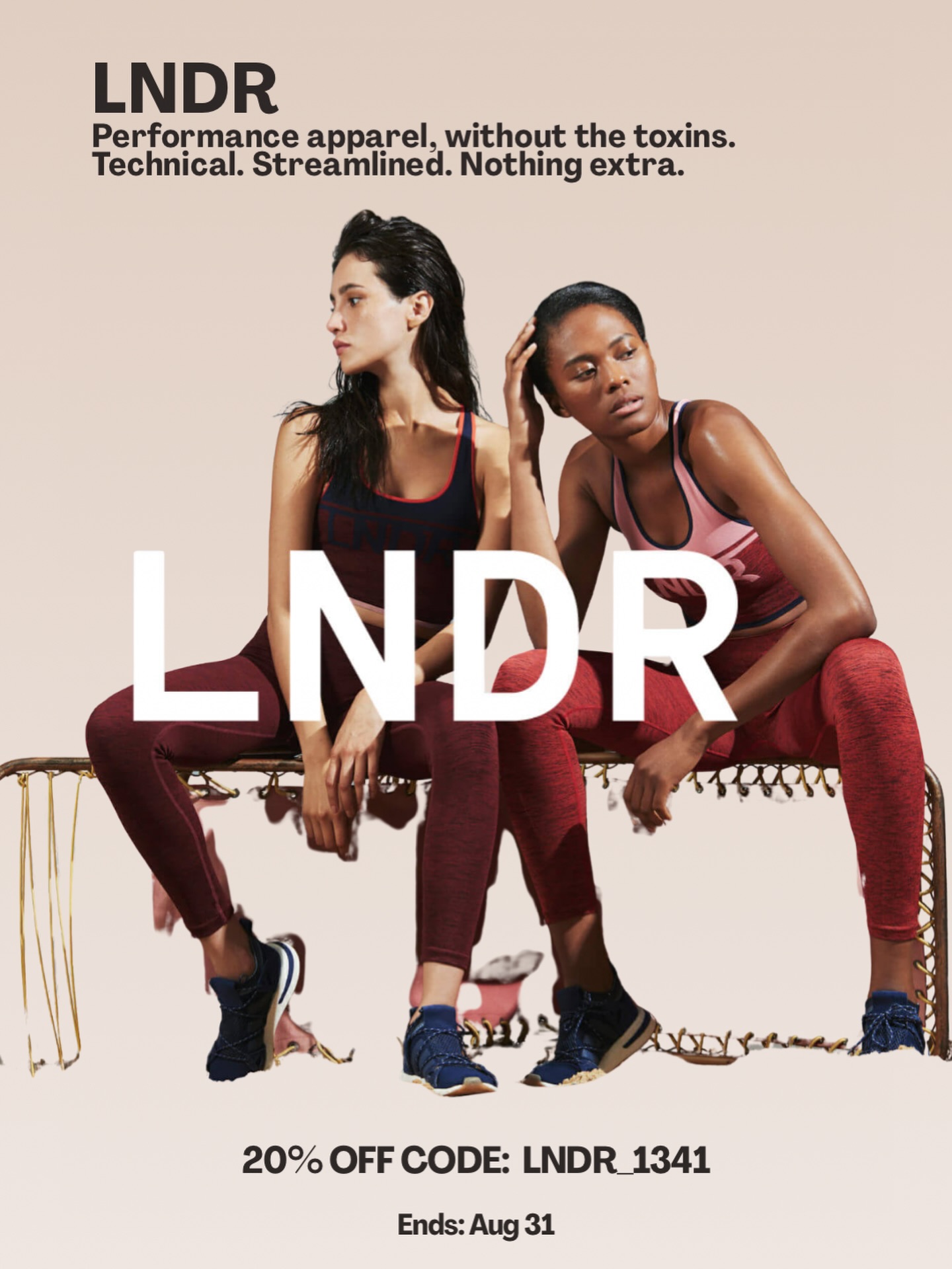 What you put ON your body matters just as much as how you move it. 🌿✨
At Made To Move, our philosophy is simple: zero compromises on health, performance, and quality. We are intentional about every detail in our studio—and that includes the brands we align with.
That’s why we’re proud to partner with LNDR.
LNDR activewear is engineered for high-performance movement without toxic dyes, harmful chemicals, or cheap synthetic shortcuts. Every piece undergoes rigorous testing to ensure it’s non-toxic, breathable, incredibly durable, and built to support every sweat session, stretch, and reformer sequence. Pure quality, clean materials, and ultimate support—perfectly aligned with our core studio values.
To celebrate our community, enjoy an exclusive 20% OFF your next LNDR order on us!
🎟️ PROMO CODE: LNDR_8546
✨ DISCOUNT: 20% OFF
⏰ VALID UNTIL: 31 October 2026
How to redeem:
Head to the link in our bio to shop the LNDR collection and apply code LNDR_1341 at checkout.
Invest in quality gear that moves as hard as you do—without the toxins. 💫
#LNDR #nontoxicproducts #highperformancewear #pilatessingapore #madetomovestudio