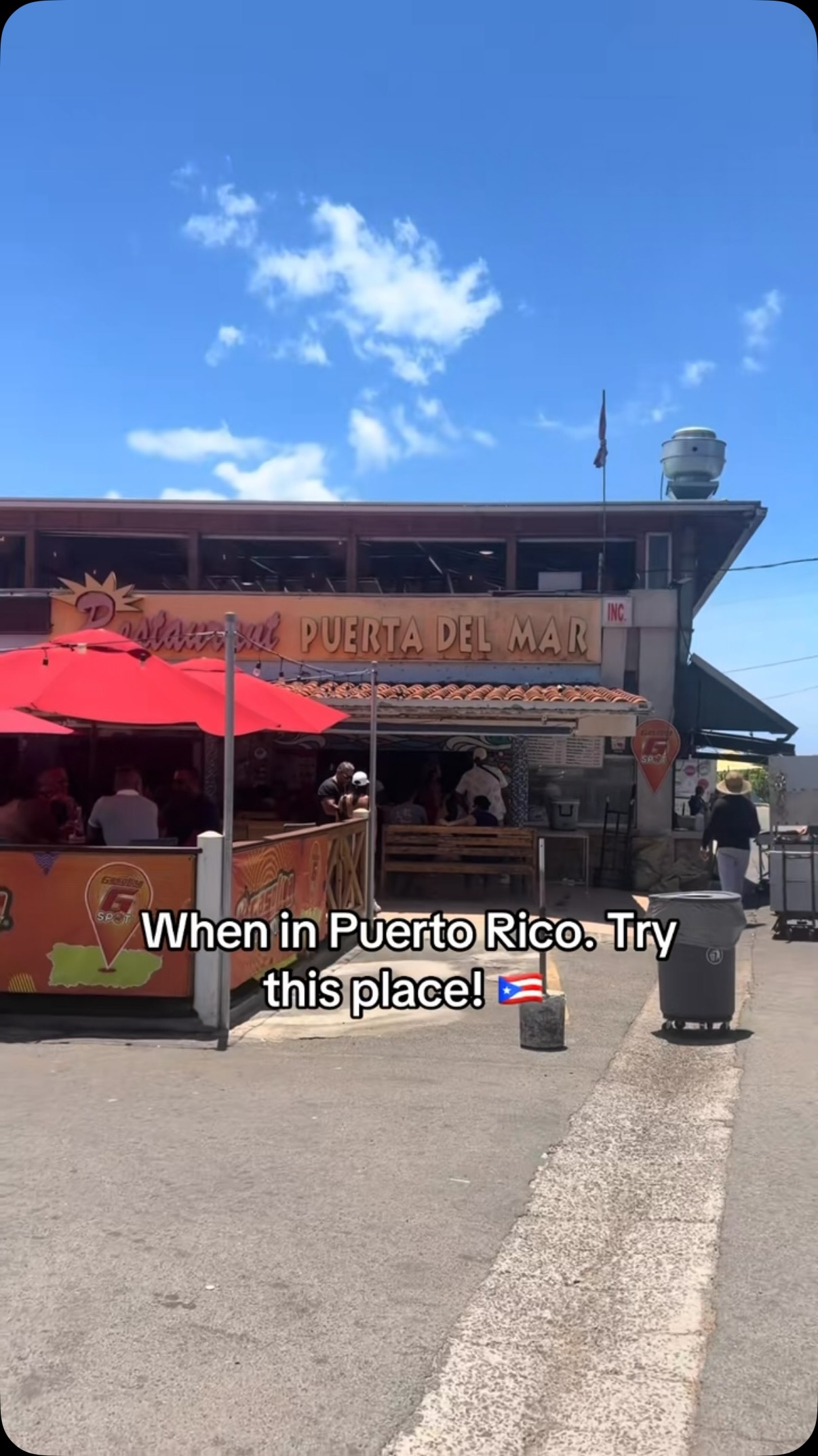 If you’re visiting San Juan, take a scenic drive to Piñones in Loíza for an authentic taste of Puerto Rico. 🌴🇵🇷
One of my favorite stops is Puerta Del Mar, where you can grab delicious Pinchos de Pollo, Tacos de Camarones, fresh seafood, and other local favorites. Pair your meal with the ocean breeze and soak in the laid-back island vibes—it’s a stop that’s absolutely worth adding to your itinerary! 🌊🍤🍢
📍Save this spot for your next Puerto Rico adventure!
#PuertoRico #SanJuan #Loiza #foodcontent #foodtravel