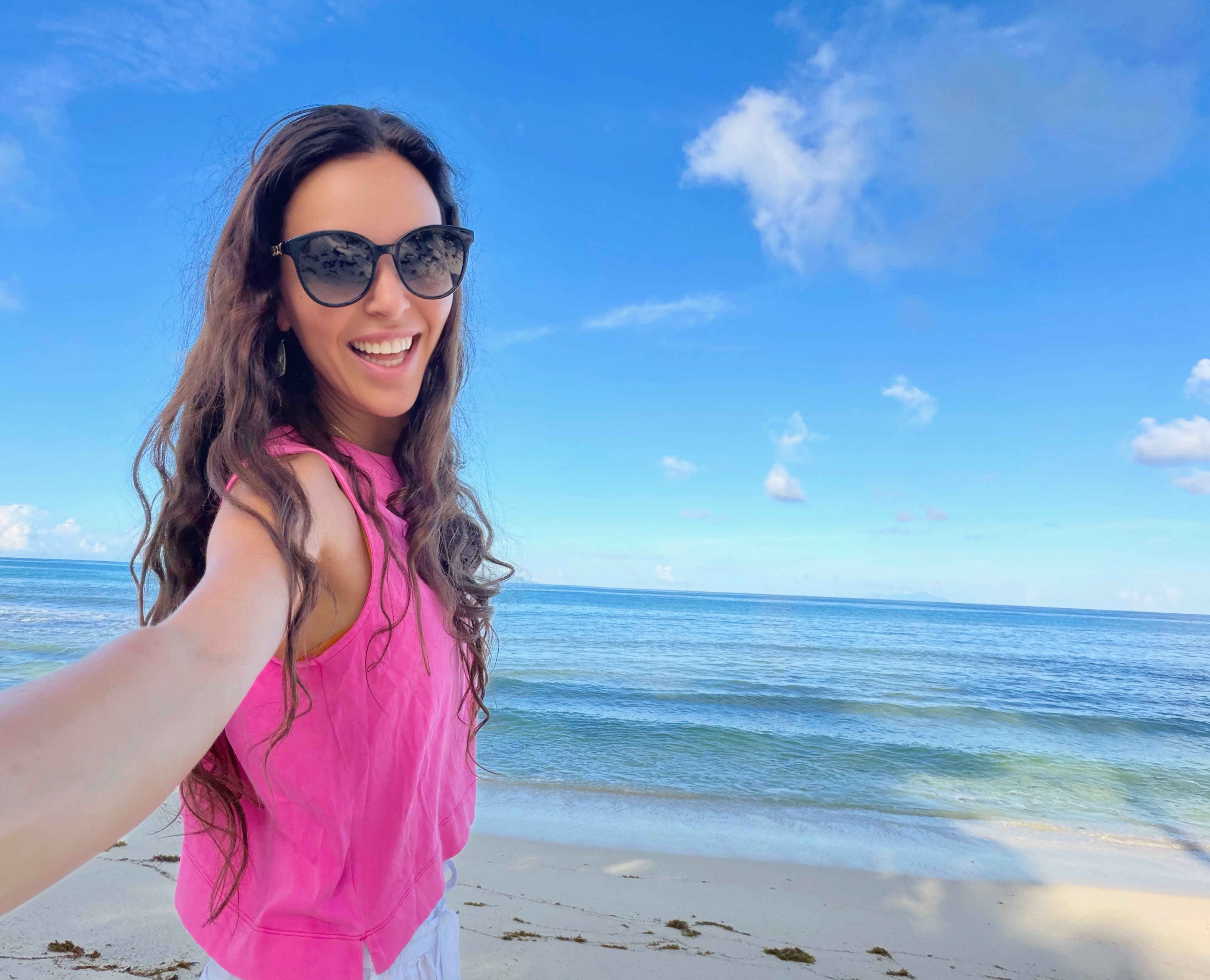 Early morning beach walks with my kid are my everything. There’s nothing better than salt air, ocean spray, and sand between my toes to set the tone for a day!