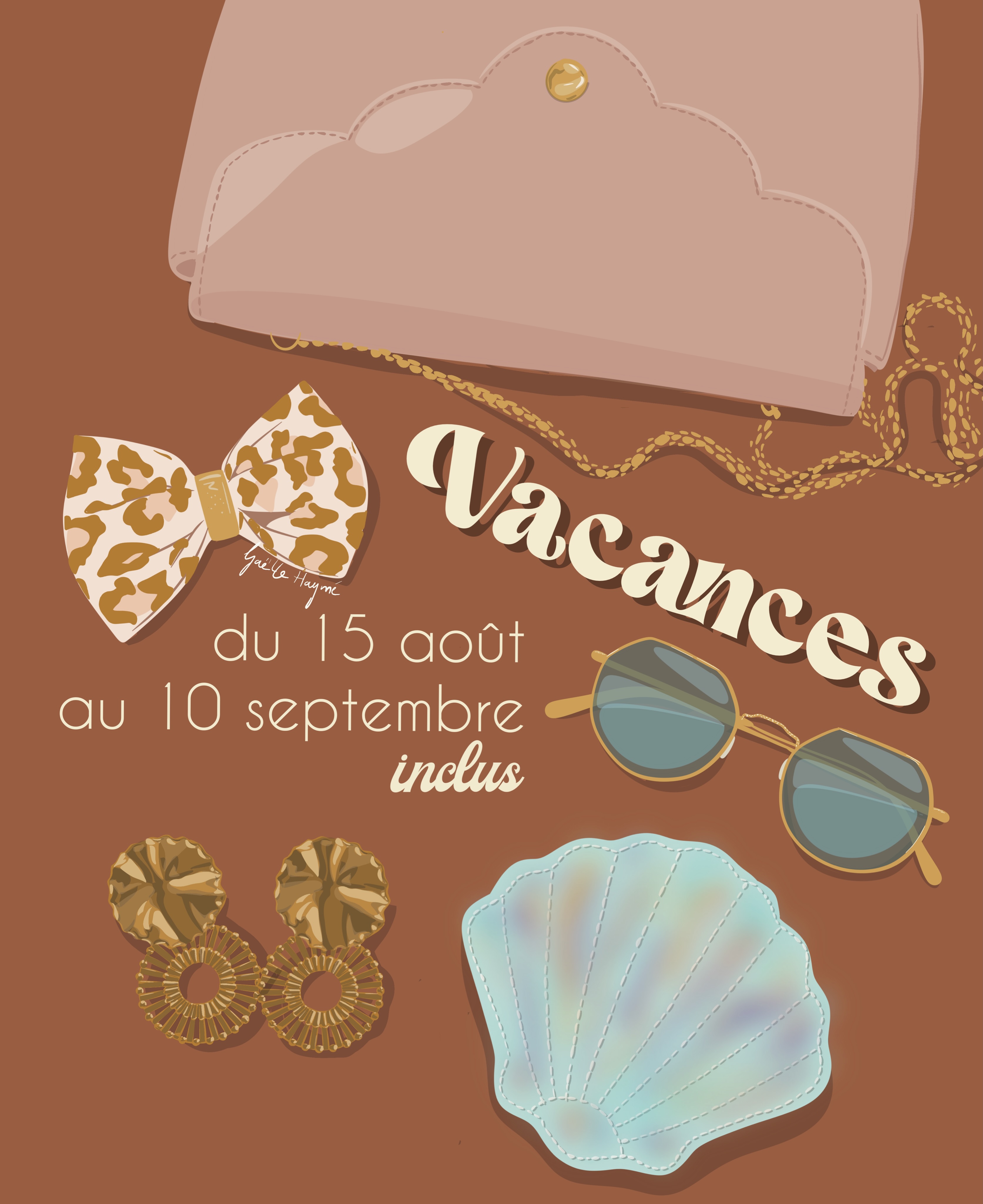 2026 - Suis-je la seule à penser qu’elle a décidée de nous mettre à l’épreuve ?
A l’heure de mes vacances et en ce milieu d’année je dresse un bilan bien négatif de ce de début d’année.
Ici je vous partage de bonnes ondes, premièrement c’est mon tempérament, deuxièmement c’est ma vision des réseaux sociaux : la vrai vie oui mais aussi un échappatoire du quotidien.
Seulement, en total transparence, ces premiers mois ont vu mes chiffres dégringolés, comme beaucoup, avec de gros vagues à surmonter.
Tristement la même dynamique négative sur le plan personnel et je mesure la chance d’être bien entouré au quotidien par les bonnes personnes 🤎
Alors voilà, c’est un peu cette sensation de faire un pas en avant et deux en arrière.
Je prend cette pause estivale les bras ouverts, pour faire un point, reposer un peu l’esprit et revenir en forme le 8 septembre !
Je vous souhaite une belle fin d’été, je vous envoi plein de ✨, pas de soleil ☀️ mais de la pluie 🌧️
🎀 Gaëlle
#illustrationdrawing #illustratricefrancaise #frenchgirlstyle #gaellehayme #summerillustration