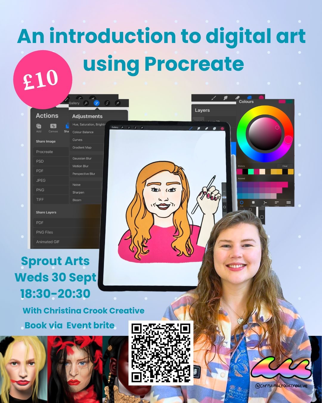Two new workshops by the brilliant @christinacrookcreative Link in bio to book - these places go quickly so don’t forget to book your slot