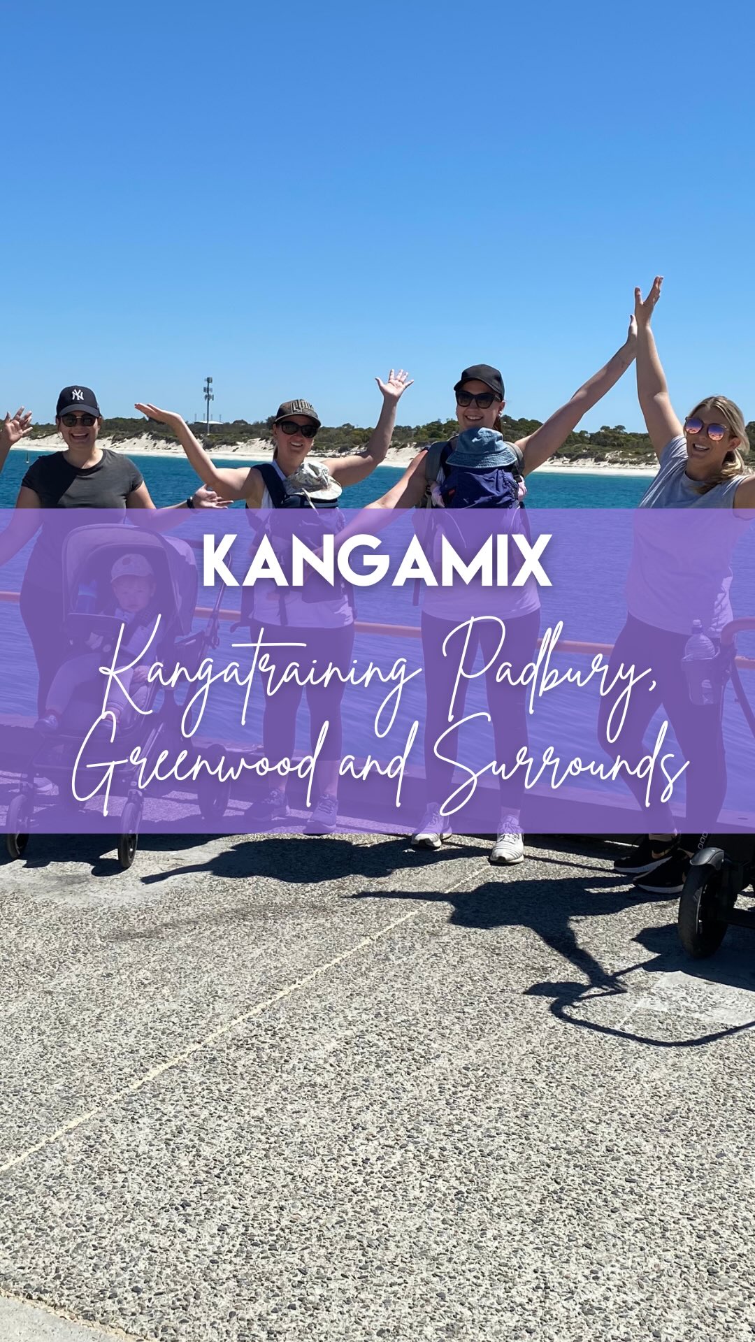 Finally, some sunshine is on its way! ☀️🙌🏻
If you’ve been stuck inside with the rain…
This is your sign to get out of the house.
Move your body.
Breathe in some fresh air.
Have a little time for YOU.
Without needing a babysitter.
Without leaving your baby behind.
Come Kanga with us this Wednesday 🤱🏻
Bookings essential!
First trial class just $15!
Book your place today
👇🏻👇🏻👇🏻
www.ajoeynamedjackbabywearing.com.au/kangatraining
.
.
.
.
.
#kangamix #hillarysboatharbour #perthmums #postnatalfitness #perthoutdoorfitness