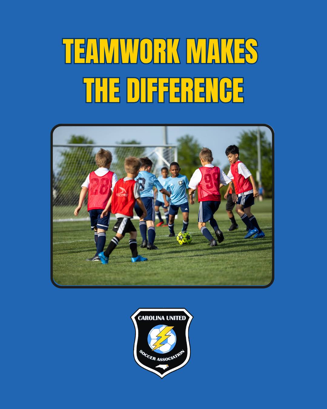 The best teams aren't built on individual talent, they're built on trust, communication, and working together toward one goal.
Register at carolinaunitedsoccer.com.