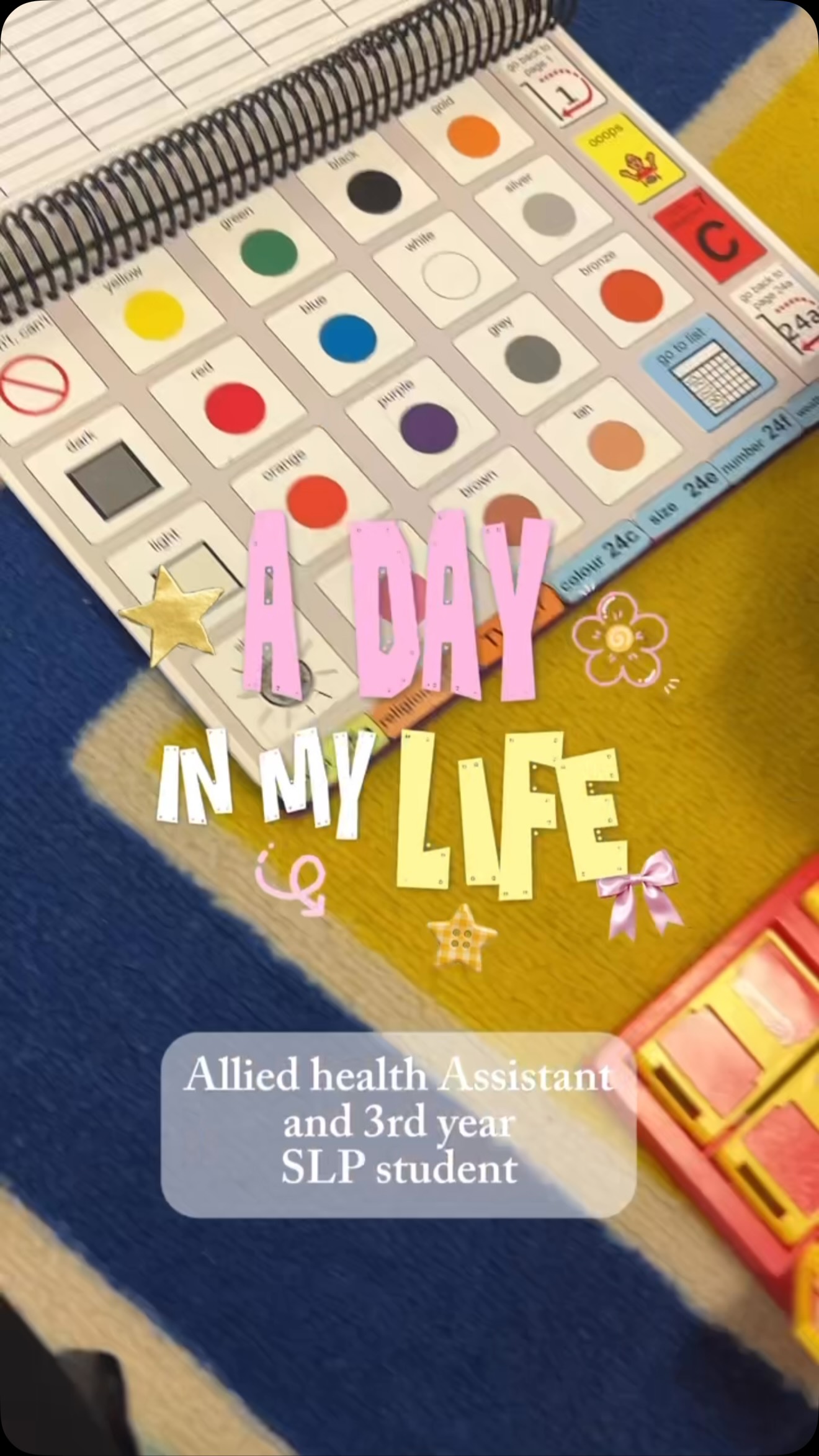 Spend the day with Bonnie, our Allied Health Assistant and third year speech pathology student.
Bonnie sees a range of kids from early language, SSD and CAS (second or third session per week) all the way through to literacy and dyslexia support.
Bonnie is Sounds Write trained and has been supporting our SSD kids for over a year now.
We love her!
#eachspeechpearplum #earlyintervention #speechpathology #playbasedlearning #playbasedlearning
