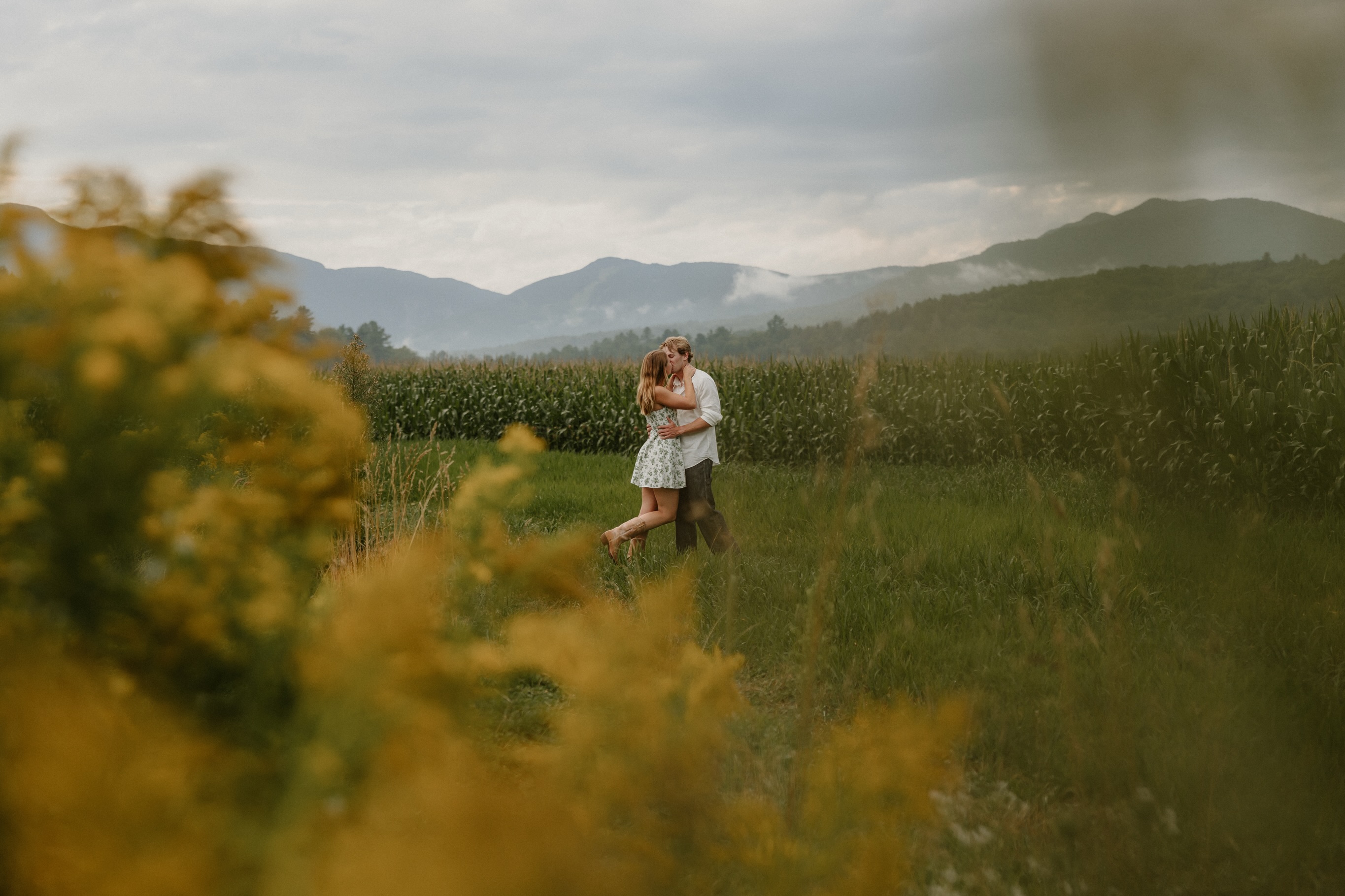We had to wait out the rain, but were rewarded with a beautiful evening and incredible views for Kristin & Zach’s engagement session last week ✨ I can’t wait for their wedding next year!