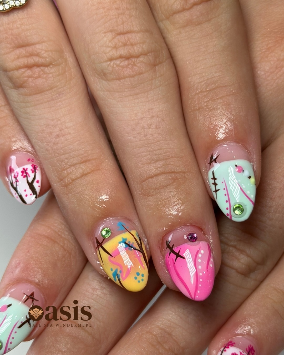 A little color, a little sparkle, and a design that feels like wearable art β¨
π Here is where you can find us:
Monday through Friday 9:30AM/7:30PM
Saturday 9:30AM/7PM
Sunday 11AM/5PM
Open 7 days a week
Walk-ins & appointments welcome
π 9001 Taborfield Ave Unit 102
Orlando, FL 32836
π (407) 612-4027
nails by: Daisy
#abstractnails #colorfulnails #rhinestonenails #orlandonails #windermerenails