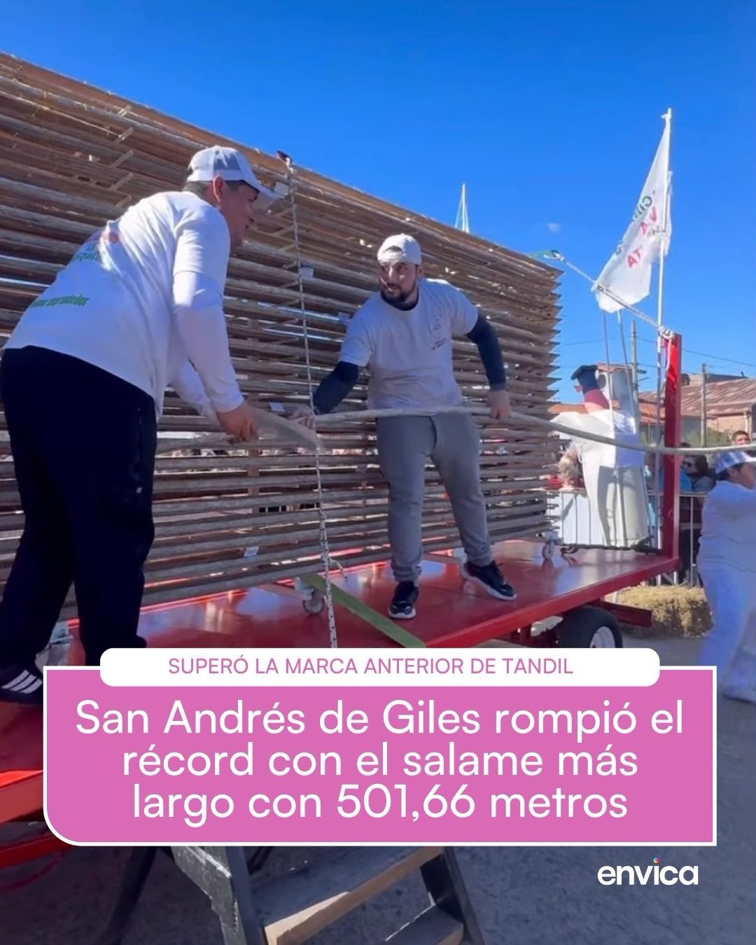 El salame más largo está en San Andrés de Giles!
-
#salame #argentina #picada