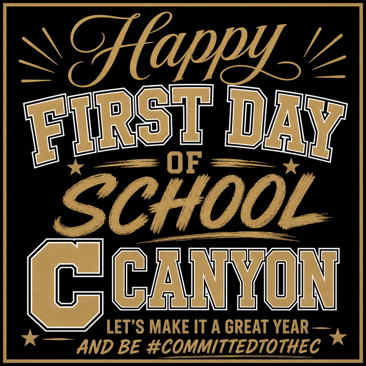 Make it a great year! 💛🖤