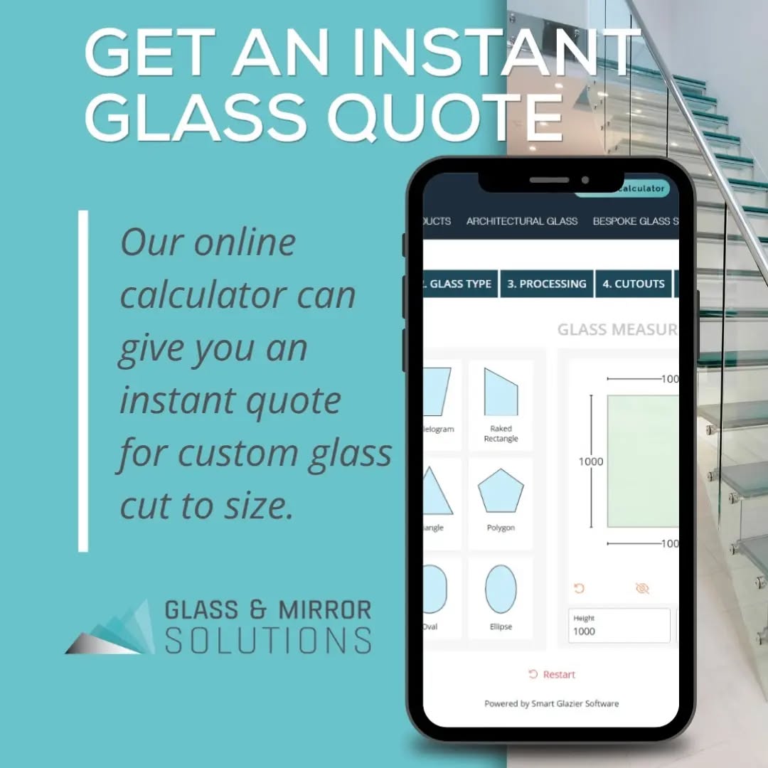 Does your home or commercial renovation project need glass cut to size? Our online price calculator can give you an instant quote.
Go to our website to get started - link in bio
#glasssupplier #glassquote