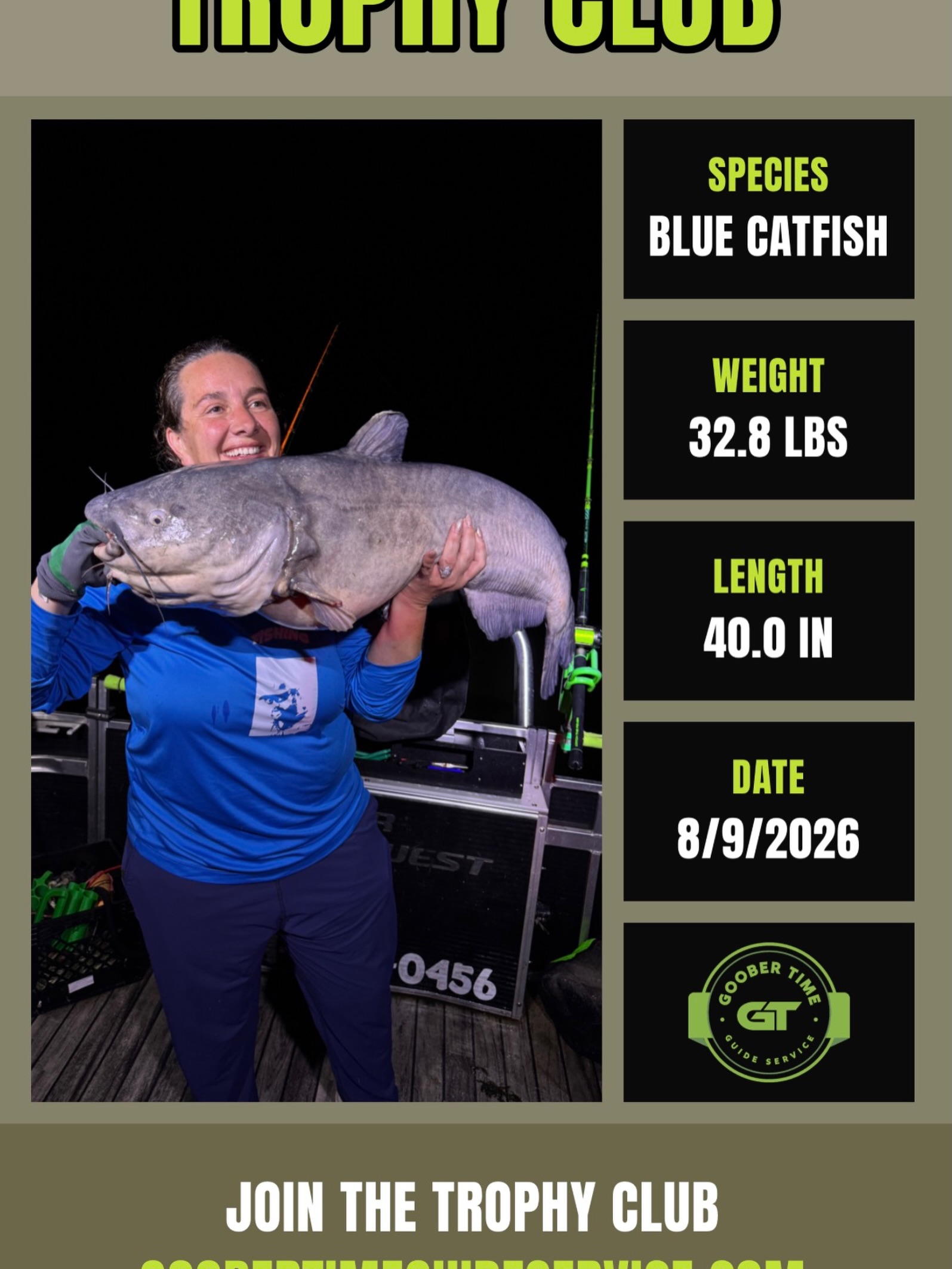 Newest trophy club member!