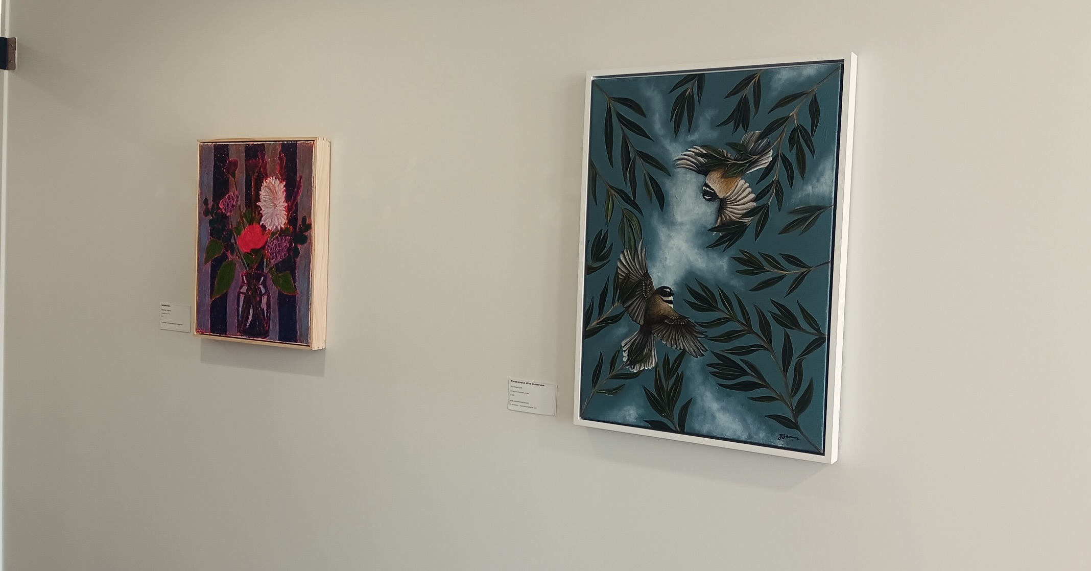 Thanks @damien.0 for curating and hanging the newest installation at Fifth Ave medical centre in Tauranga. Nice for my pieces to get a bit of exposure again,