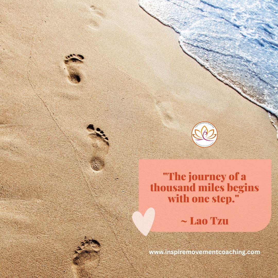 Every big dream begins with a single step.
You don't have to have everything figured out today. Just take the next step, however small it may be. Small, consistent actions have the power to create extraordinary change over time.
Keep moving forward. 💚
"The journey of a thousand miles begins with one step." ~ Lao Tzu
www.inspiremovementcoaching.com
#OneStepAtATime #PersonalGrowth #Motivation #Mindfulness #Wellbeing #KeepGoing #SmallSteps #Inspiration #Meditation #InspireMovementCoaching