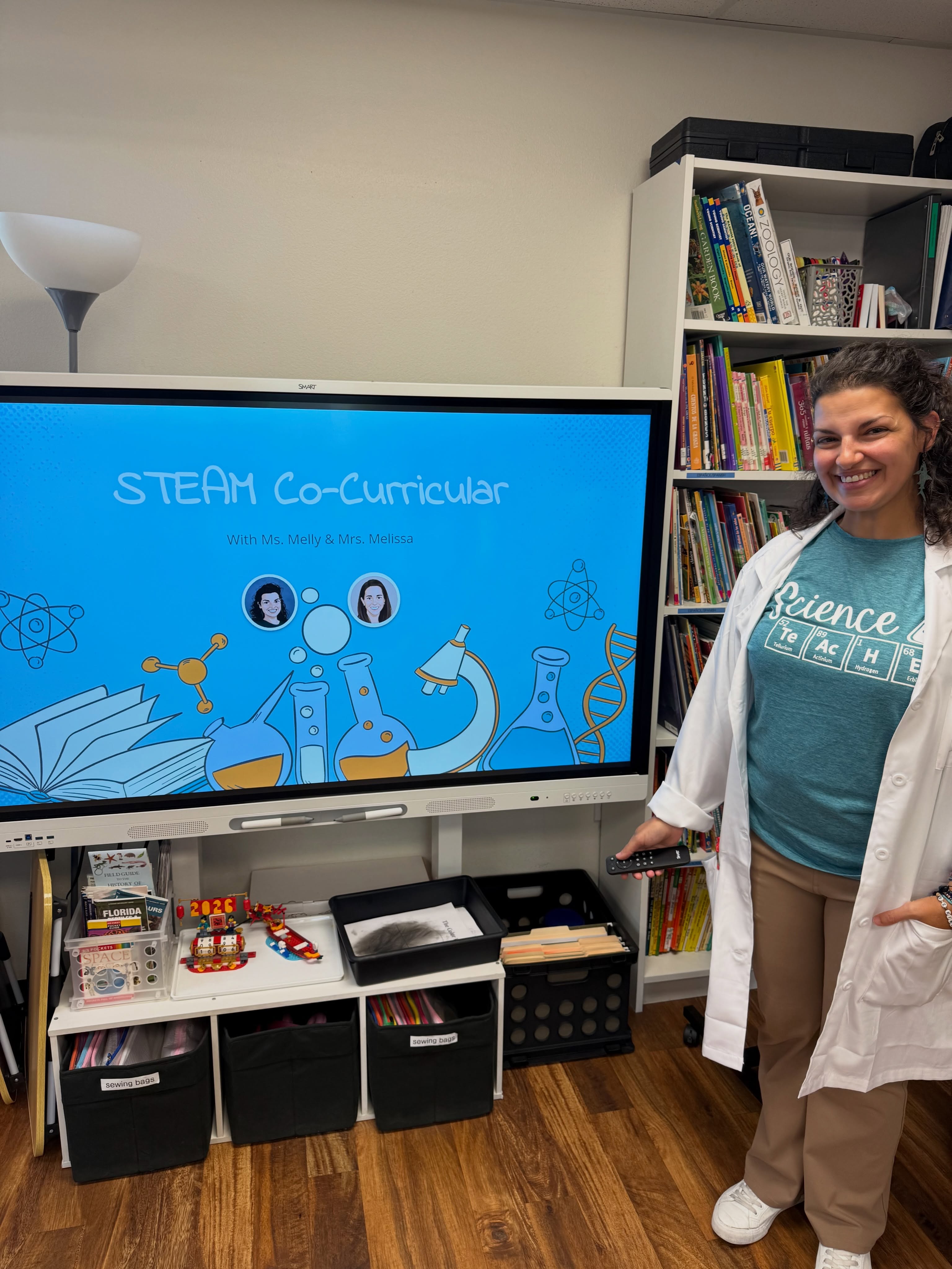 Meet one of our S.T.E.A.M educators 🥼🧪🧬
Ms. Melly brings over 10 years of teaching experience spanning early childhood through college-level education. She holds a Master of Science degree, is a published scientist, and combines her love of science, art, and language to create engaging, hands-on learning experiences for her students.
She believes teaching is both meaningful and intentional, and that the best educators never stop learning alongside their students.
As a proud Cuban-American Latina, she celebrates culture and diversity while fostering a classroom where children feel empowered to explore, take risks, and grow into kind, confident, and responsible individuals.
As a STEAM, Spanish, and Lower Elementary Educator, Ms. Melly is passionate about inspiring curiosity, creativity, and a lifelong love of learning. This year, she is also excited to join the Room 5 educator team while helping lead and grow MBAR’s Agriculture Program, providing students with meaningful opportunities to connect with nature, environmental stewardship, and the care of living things.
When she’s not in the classroom, you’ll likely find her at the beach, enjoying the outdoors, creating art, reading science fiction, or watching a classic action movie.
Titles: STEAM Educator • Spanish Educator • Lower Elementary Educator
Credentials: Lower Elementary NMAC Certification (In Progress)