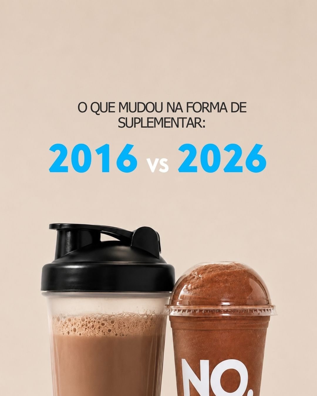 A suplementação mudou. E você? 👀
O que fazia sentido há 10 anos já não atende às necessidades de quem busca mais saúde, performance e bem-estar hoje. Deslize para entender como creatina, whey, colágeno e os smoothies evoluíram ao longo do tempo. 👉
Porque fazer escolhas melhores também é evoluir.
