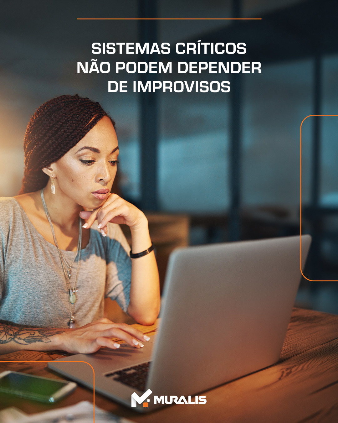 Quando um sistema crítico apresenta instabilidade, o impacto chega rápido: operação parada, atendimento comprometido, perda de produtividade, pressão sobre o time interno e risco para o negócio.
O problema se agrava quando não há documentação adequada, histórico organizado, indicadores de atendimento ou priorização clara das melhorias.
A Muralis apoia empresas com suporte e evolução de sistemas, combinando atendimento corretivo, manutenção evolutiva, monitoramento, otimização de desempenho, indicadores e gestão contínua de demandas.
Mais do que atender chamados, o objetivo é garantir estabilidade hoje e preparar a solução para continuar evoluindo amanhã.
#Muralis #SolucoesProjetosCriticos #AlemDoSistema #DesenvolvimentoSoftware