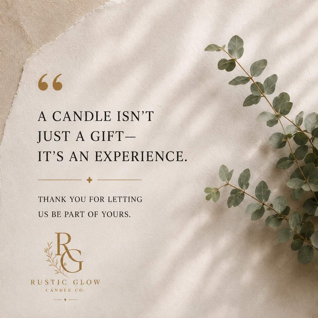 It’s the moment they open the box. The first time they light the wick. The fragrance that fills the room. And eventually, the memory that becomes tied to it. 🤍
That’s what makes gifting a Rustic Glow candle so special. Every candle is hand-poured with care and created to make someone feel thought of, appreciated, and loved.
Thank you for choosing our small business to be part of those moments. It truly means more than you know. 🕯️
#RusticGlowCandleCo #CandleGifts #HandPouredCandles #SoyCandles #ShopSmallBusiness