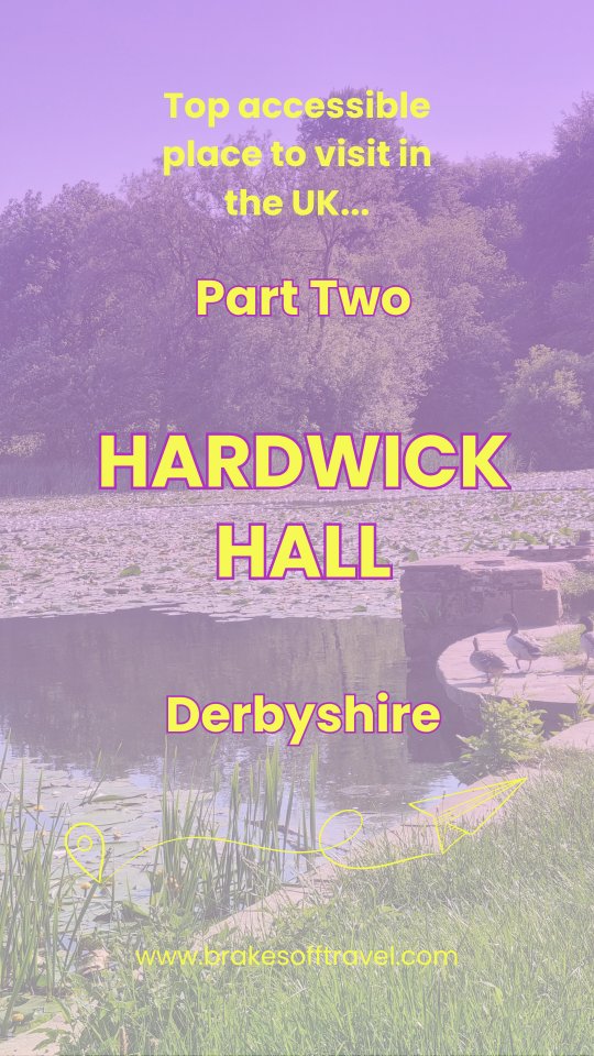 ♿️🌿 Is Miller’s Pond at Hardwick Hall wheelchair accessible? Here’s what we found!
In part two of our Hardwick Hall accessibility review, we headed down to the Lower Park and Miller’s Pond.
✨ Plenty of parking
🪷 Beautiful lily pads
🧑🦽 Some uneven, slightly rough terrain — but manageable for us
🧺 Lovely spots to stop for a picnic
🌉 A narrow bridge that may not be suitable for all wheelchairs
Overall, we really enjoyed Miller’s Pond. It’s peaceful, scenic and definitely worth exploring if you’re visiting Hardwick Hall.
As always, this is our experience, accessibility can vary depending on your wheelchair, mobility aid and the weather.
Have you visited Miller’s Pond? Let us know your experience below! 👇
#BrakesOffTravel #AccessibilityReview #WheelchairTravel #AccessibleDerbyshire #HardwickHall