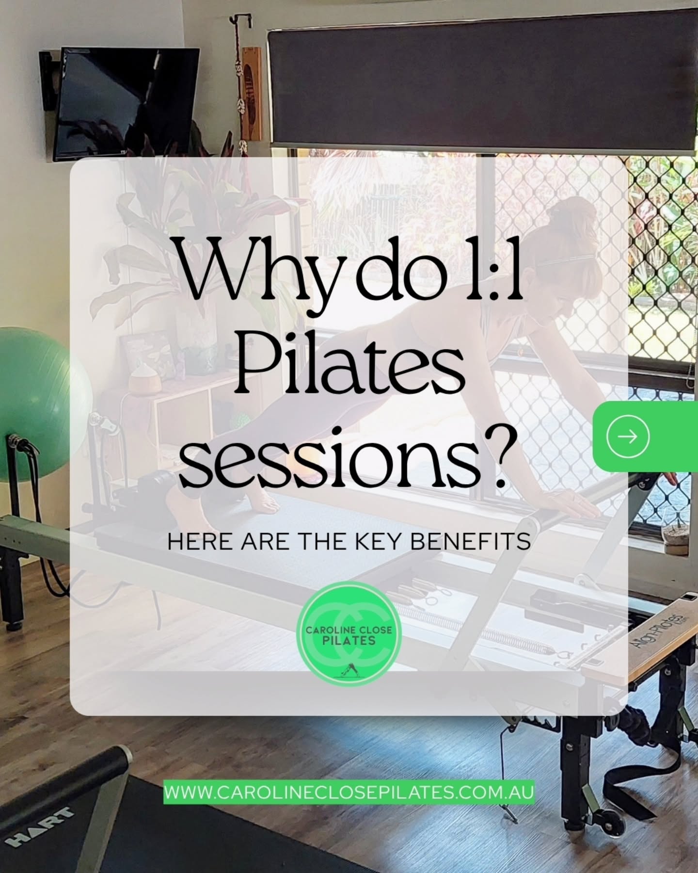 Thinking of trying a 1 on 1 session but still need convincing why they are so good?
Here are my 4 top reasons to come give it a try 🙂
#carolineclosepilates
#pilatescairns
#cairnspilates
#privatepilates
#whatido
Book online:
www.carolineclosepilates.com.au