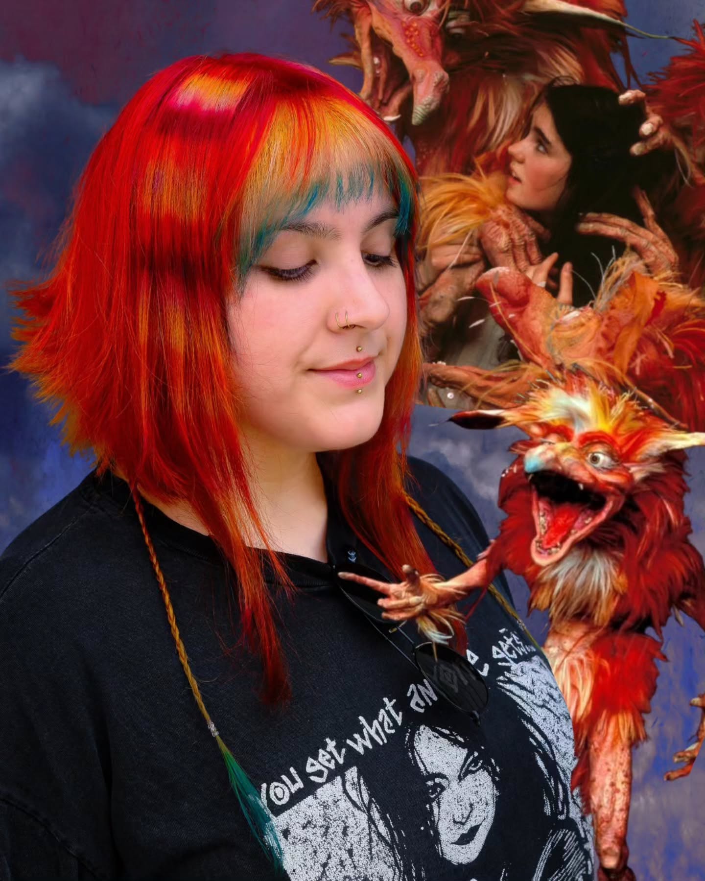 Firey hair for the babe with the power @funkwizard666
thanks for letting me cook π³
π₯π₯π₯