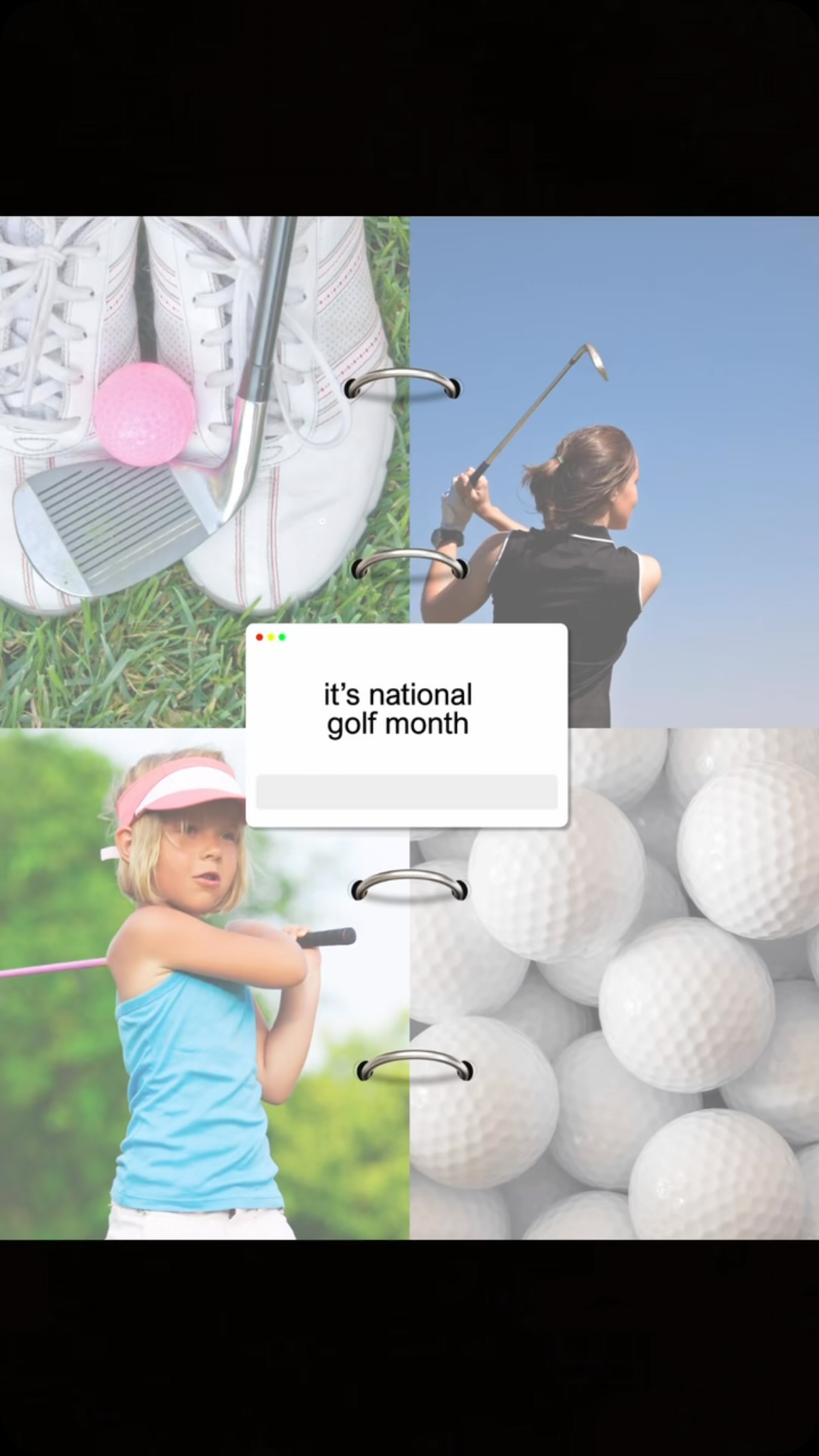 Happy National Golf Month to the girlies on the green 🏌️♀️✨
#NationalGolfMonth #WomensGolf #GolfTok #GirlsWhoGolf #FemaleAthletes