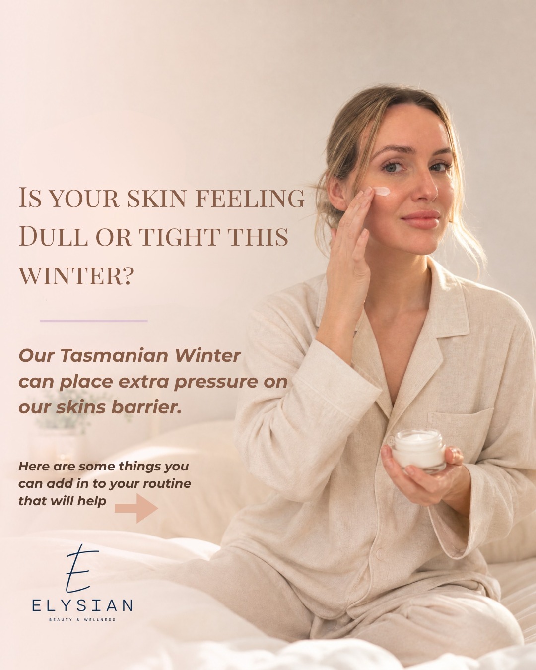 Skin not feeling like it usually does? Maybe it needs a little extra loving, our TAS winter has been HARD on our skin, here are some things that may help coming into Spring.
