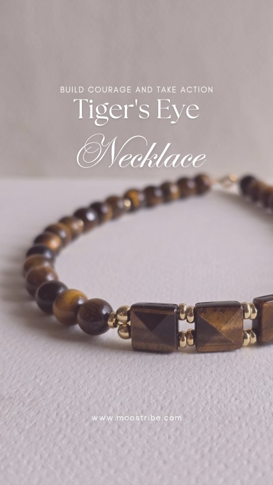 Tiger’s eye has a feature that makes every piece look different when it catches the light: chatoyancy, also known as the cat’s eye effect.
That shifting band of light across the stone is caused by the way its fine, fibrous structure reflects light. It gives tiger’s eye that distinctive, almost mysterious look that changes as you move.
Beyond its appearance, tiger’s eye is traditionally associated with:
* Courage and inner strength
* Confidence and self-belief
* Focus and mental clarity
* Grounding and emotional balance
* Protection from negative energy
* Motivation and taking action
* Staying steady when making difficult decisions
The chatoyant effect also adds something special to the energy symbolism of tiger’s eye. Just like the light seems to move across the stone, tiger’s eye is often seen as a reminder to stay adaptable, aware and confident as life changes around you.
And honestly, that cat’s eye flash is what makes tiger’s eye jewelry so captivating. Subtle in one light, striking in another, and never quite the same from every angle.
Wear it for the energy. Keep it for the beauty.
#TigersEye #TigersEyeJewelry #GemstoneJewelry #CrystalJewelry #NaturalGemstones CrystalHealing DemiFineJewelry