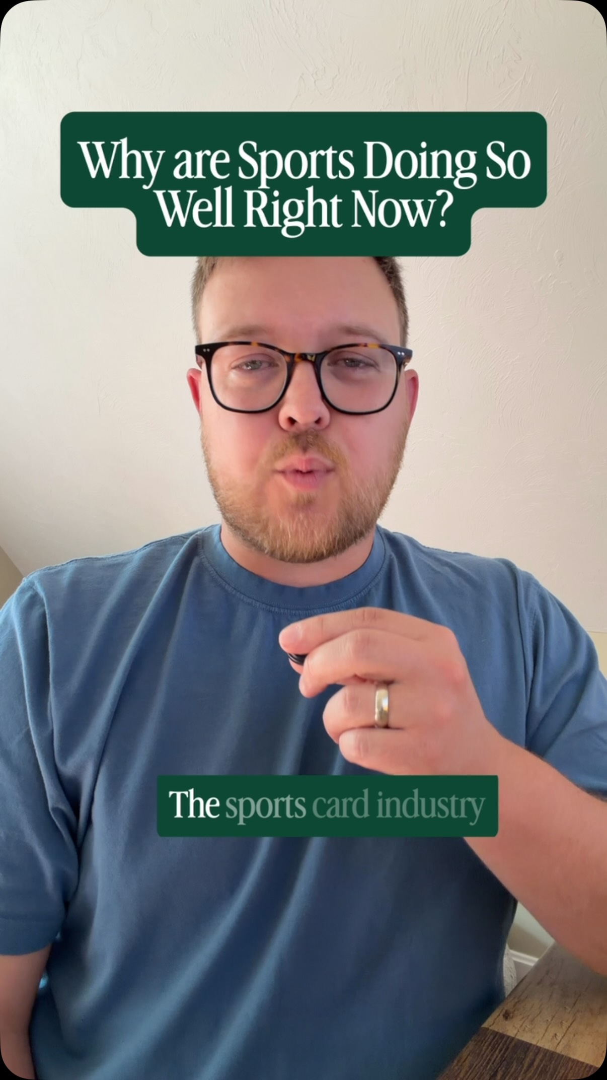 Why do you think the sports card market is doing so well right now? #sportscards #collecting #thehobby