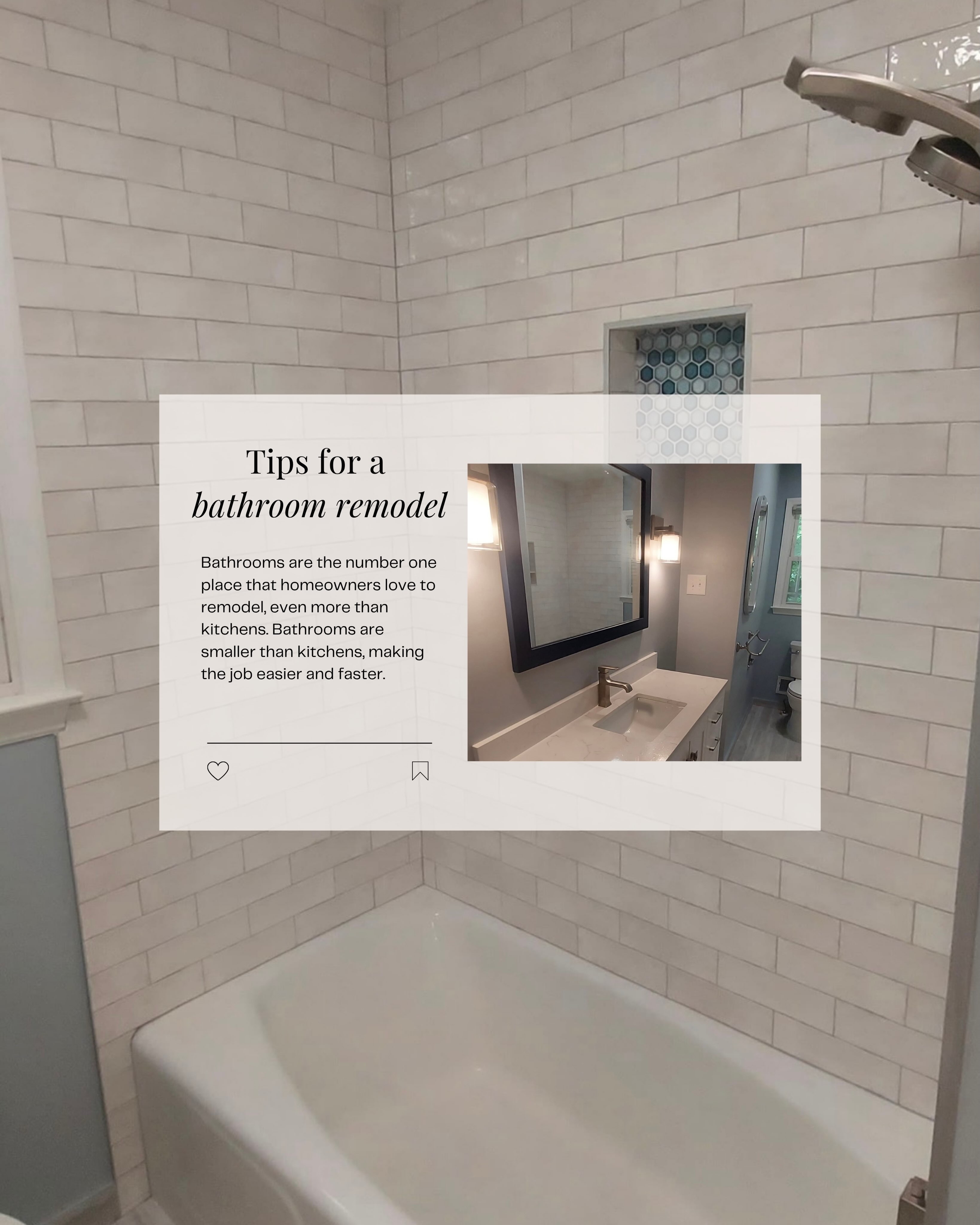 The importance of a good bathroom remodel! 🤍🫧
#bathroomremodel #tips #contractingbusiness
