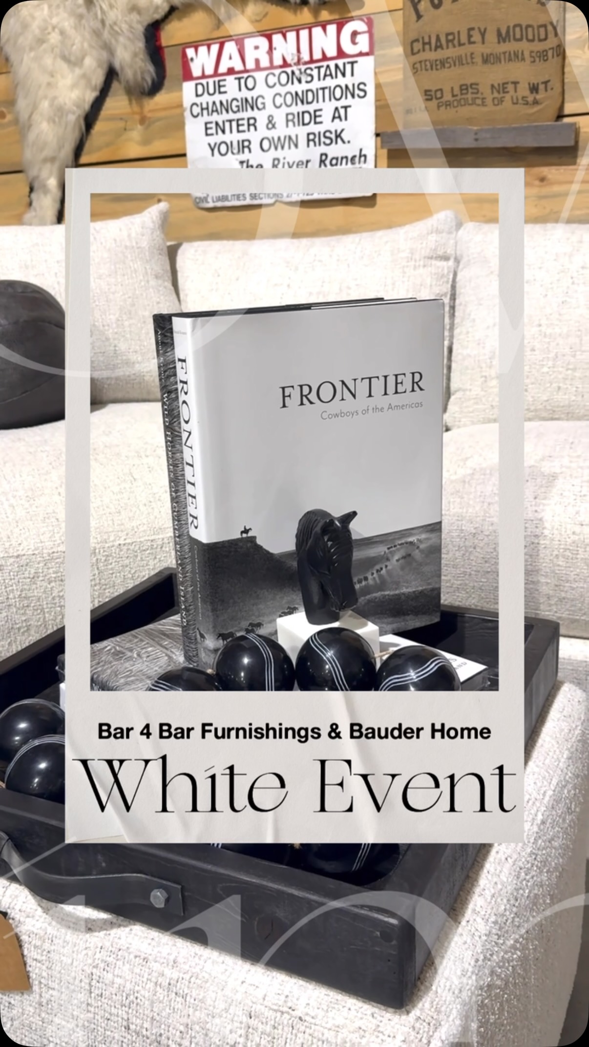 The Biggest Pop-Up Sale Is HERE! 🤍
Come shop @bar4barfurnishings August 13–15 from 11–5 PM and enjoy incredible savings throughout the store!
🤍 Save 10% on ANY Bauder Home product that’s WHITE — pillows, bedding, lamps, books, tableware, artwork + so many more amazing finds!
🛋️ Amazing discounts on Bar 4 Bar Furnishings
🏡 Special savings on Bauder Home goods
✨ And SO much more!
📍 @bar4barfurnishings
📅 August 13–15
⏰ 11 AM–5 PM
Come shop the sale, find something fabulous, and save BIG! 🤍
#BauderHome #Bar4BarFurnishings #hiltonmontana #bitterrootvalley