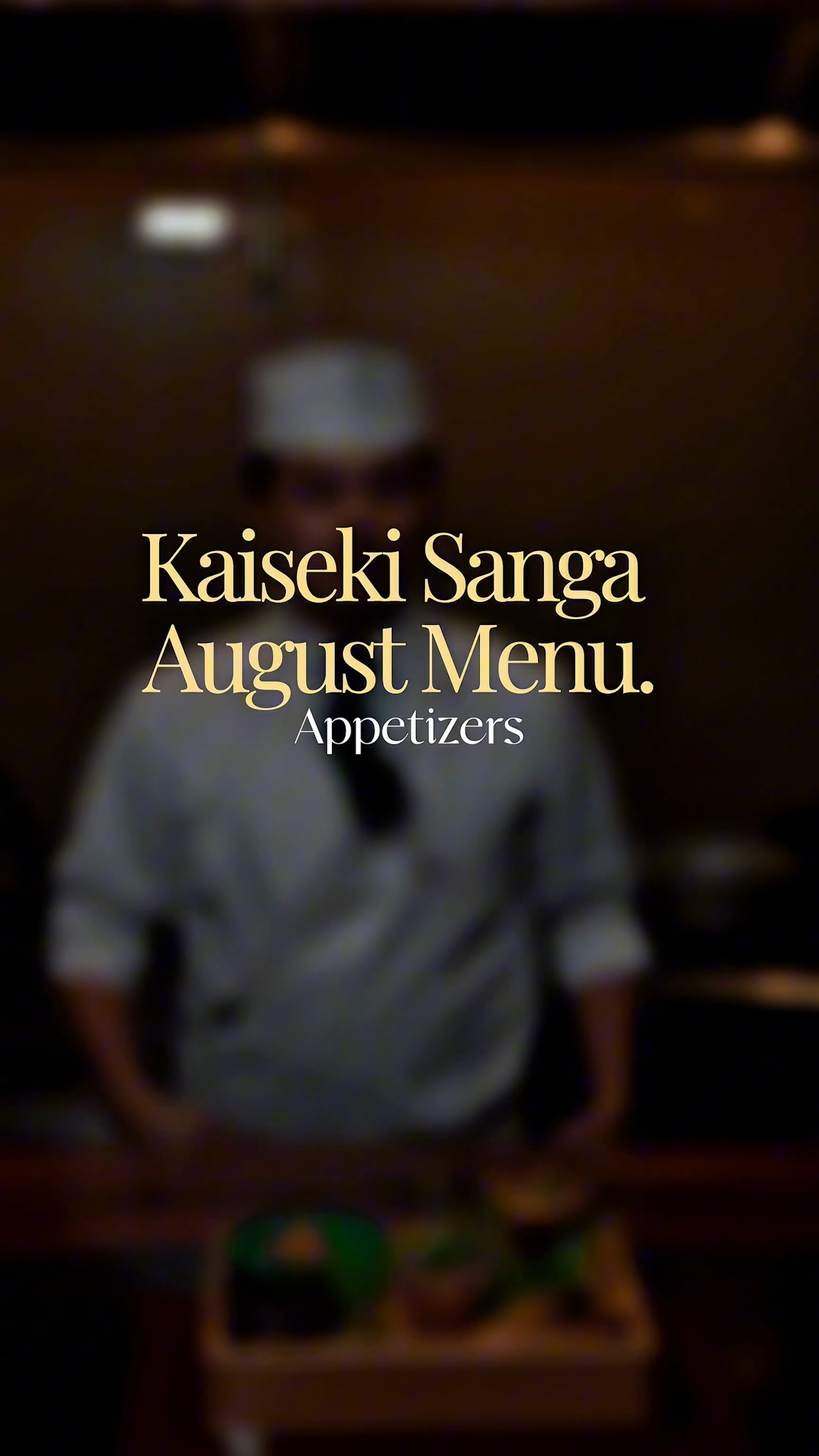 A beautiful expression of August. 🌿✨
Our Appetizer Course brings together Kanpachi, Goma Tofu, Biwa Trout, Soumen, and Sweet Fish—each thoughtfully prepared to highlight the delicate flavors of the season.
August Menu • Kaiseki Sanga 🍶 #KaisekiSanga #AugustMenu #JapaneseCuisine