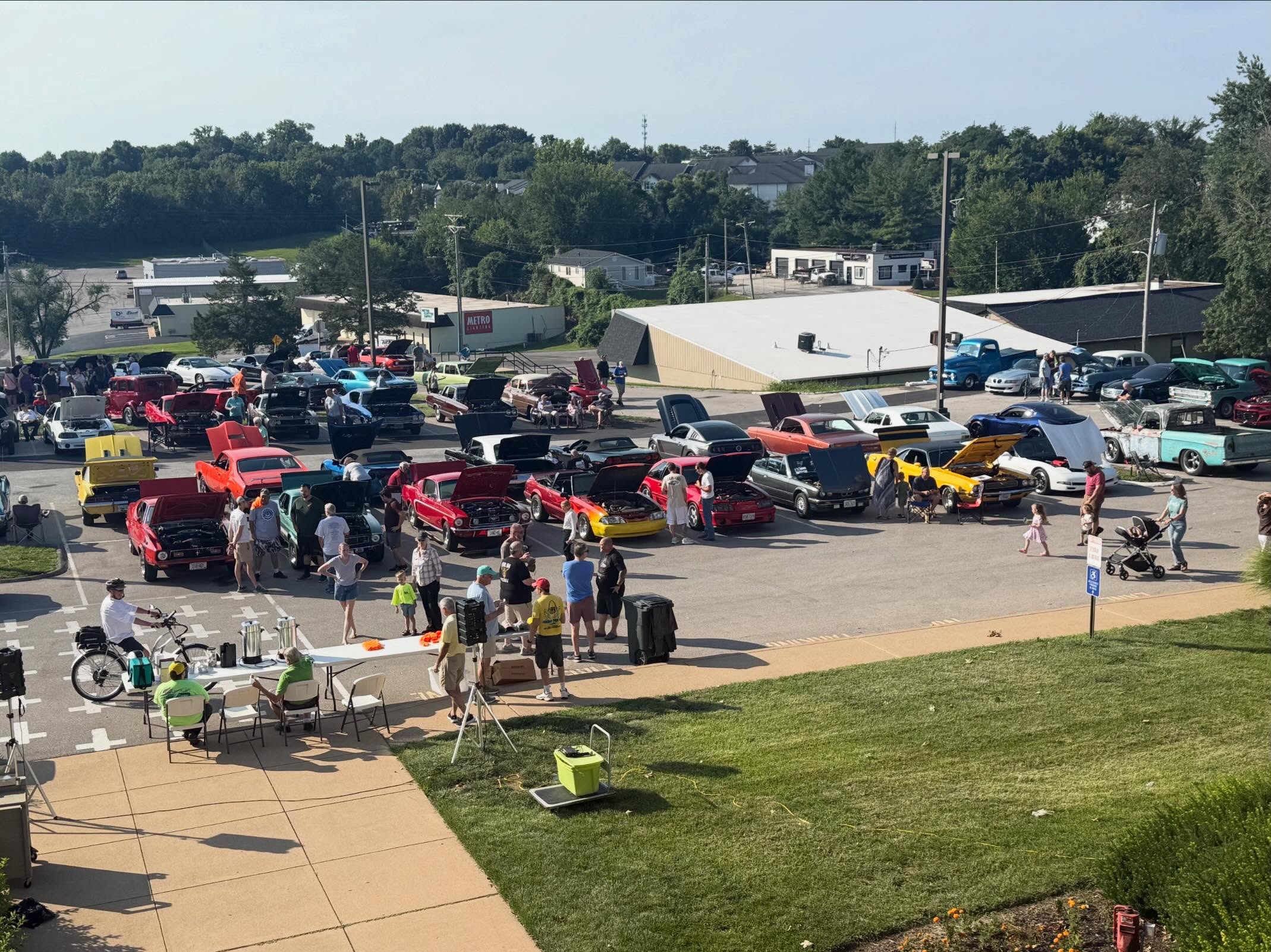 There were 80 cars featured at Cars & Coffee last Saturday! Thank you to all the owners and spectators who joined us!