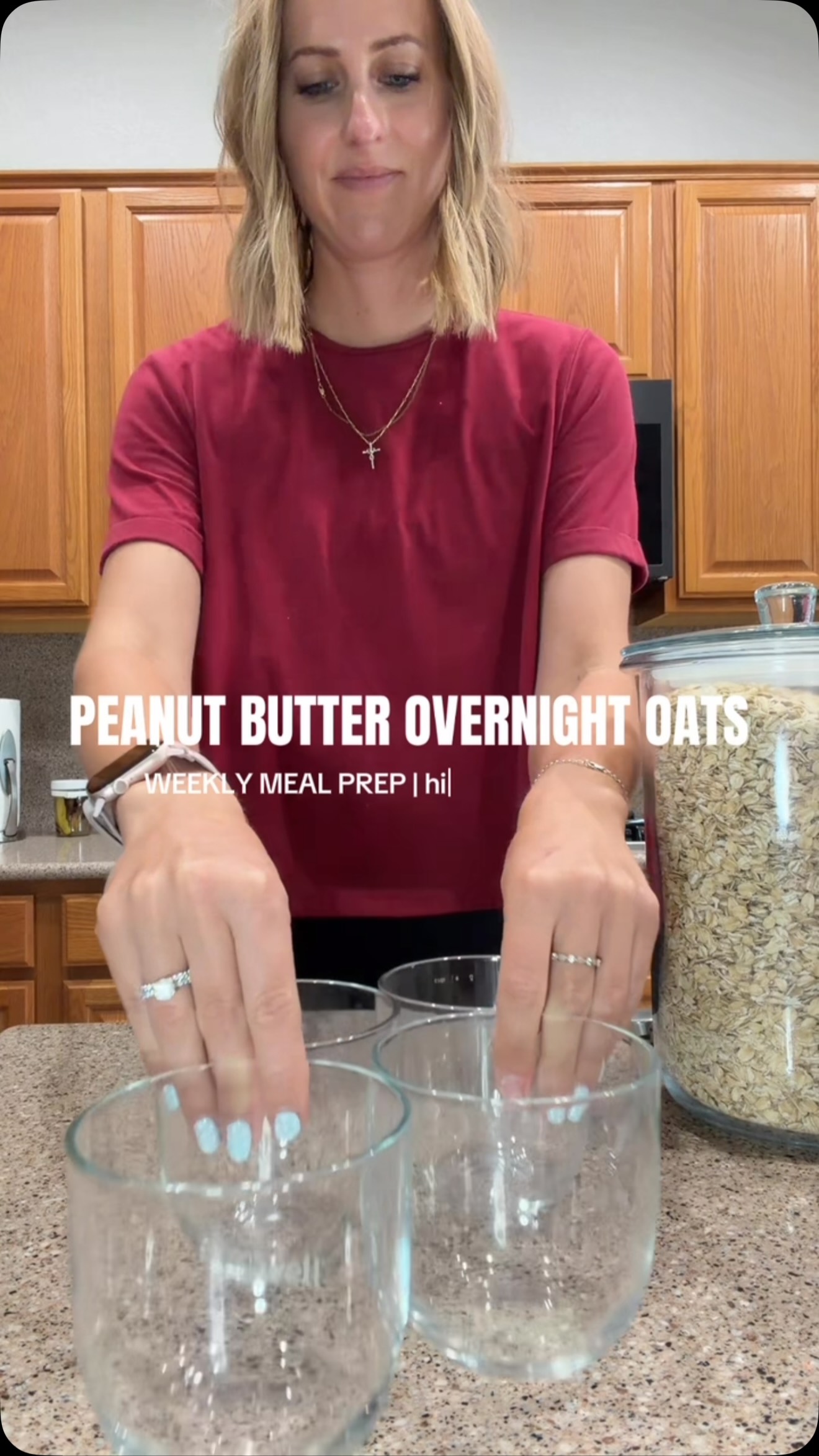 Comment RECIPE to get this weeks meal prep recipe sent to your inbox!
Back-to-school season = ALL the things 😅📚🎒
School drop-offs, packed schedules, work, practices, homework, dinner… and somehow we’re supposed to remember to feed ourselves too?!
This is your reminder that eating well doesn’t have to mean making a complicated breakfast every morning.
✨ Enter: overnight oats ✨
A few minutes of prep = a balanced, grab-and-go breakfast waiting for you in the fridge. 🙌🏼
And this is exactly why I LOVE meal prep for busy seasons. It takes the decision-making out of your mornings and makes it so much easier to stay consistent with your nutrition—even when life feels anything but consistent.
Because you don’t need a perfect routine. You need a few simple systems that make the healthy choice the easy choice. ❤️
Save this recipe for your next meal prep day and make your future busy-morning self VERY happy! 👏🏼
@swellbottle @fairlife
#mealprep #mealpreprecipes #overnightoats #balancedeating #macrofriendly