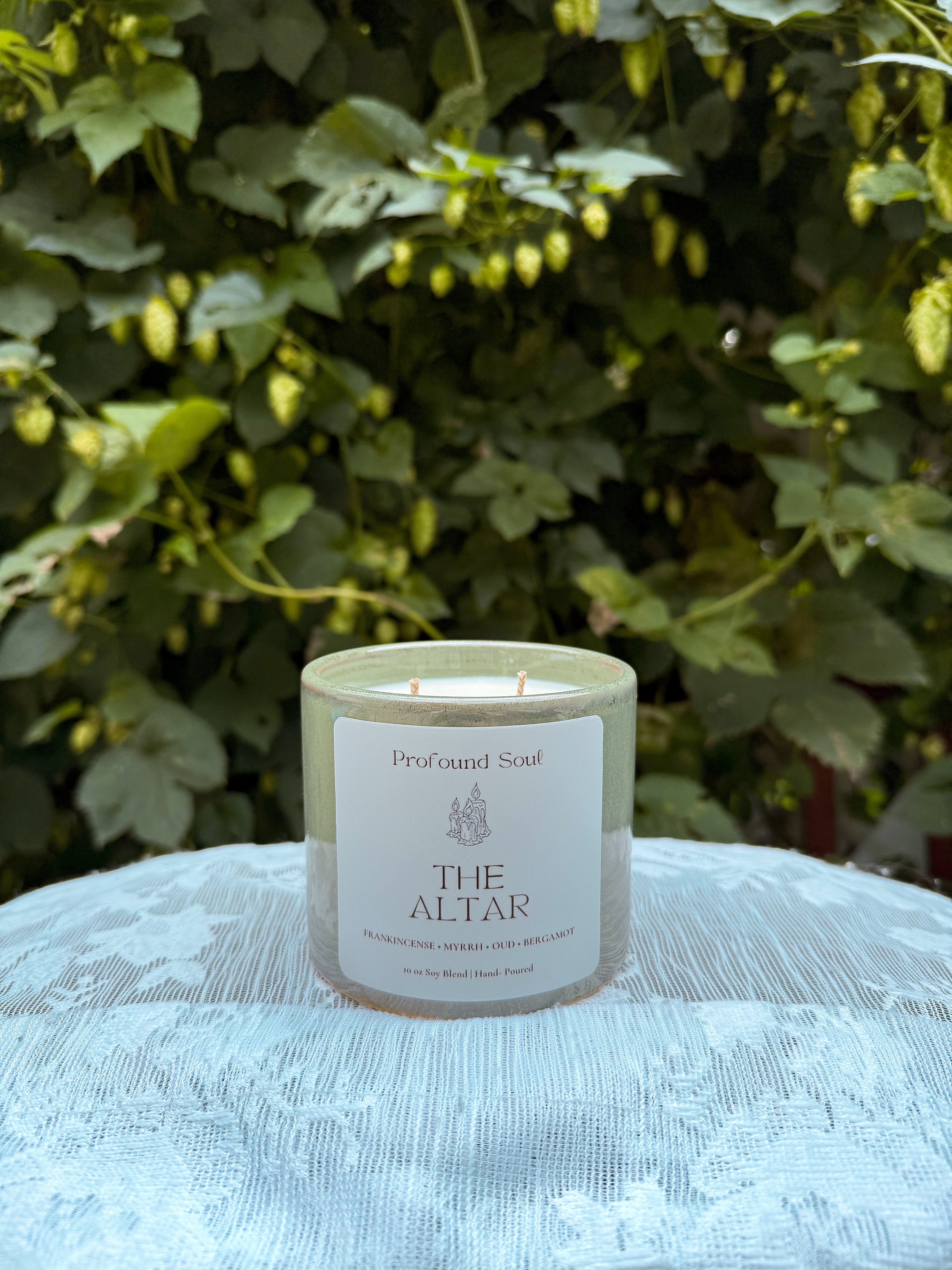 The new candle collection has officially arrived ✨🕯️
Meet Light Keeper, The Altar, + Desert Moon 🌙 Three new scents created to bring a little more warmth, intention, and magic into your space.
✨ Light Keeper • Amber + Vanilla + Coconut
🕯️ The Altar • Frankincense + Myrrh + Oud + Bergamot
🌙 Desert Moon • Bergamot + Ylang Ylang + Lavender + Sandalwood
Each candle is hand poured with a soy blend and made to turn the simple act of lighting a candle into a little ritual of its own.
Coming soon to The Rooted Ritual Apothecary and online at profoundsoul.com 🤎
#ShopSmall #CandleLovers #HolisticWellness #SmallBusiness #SelfCareRitual