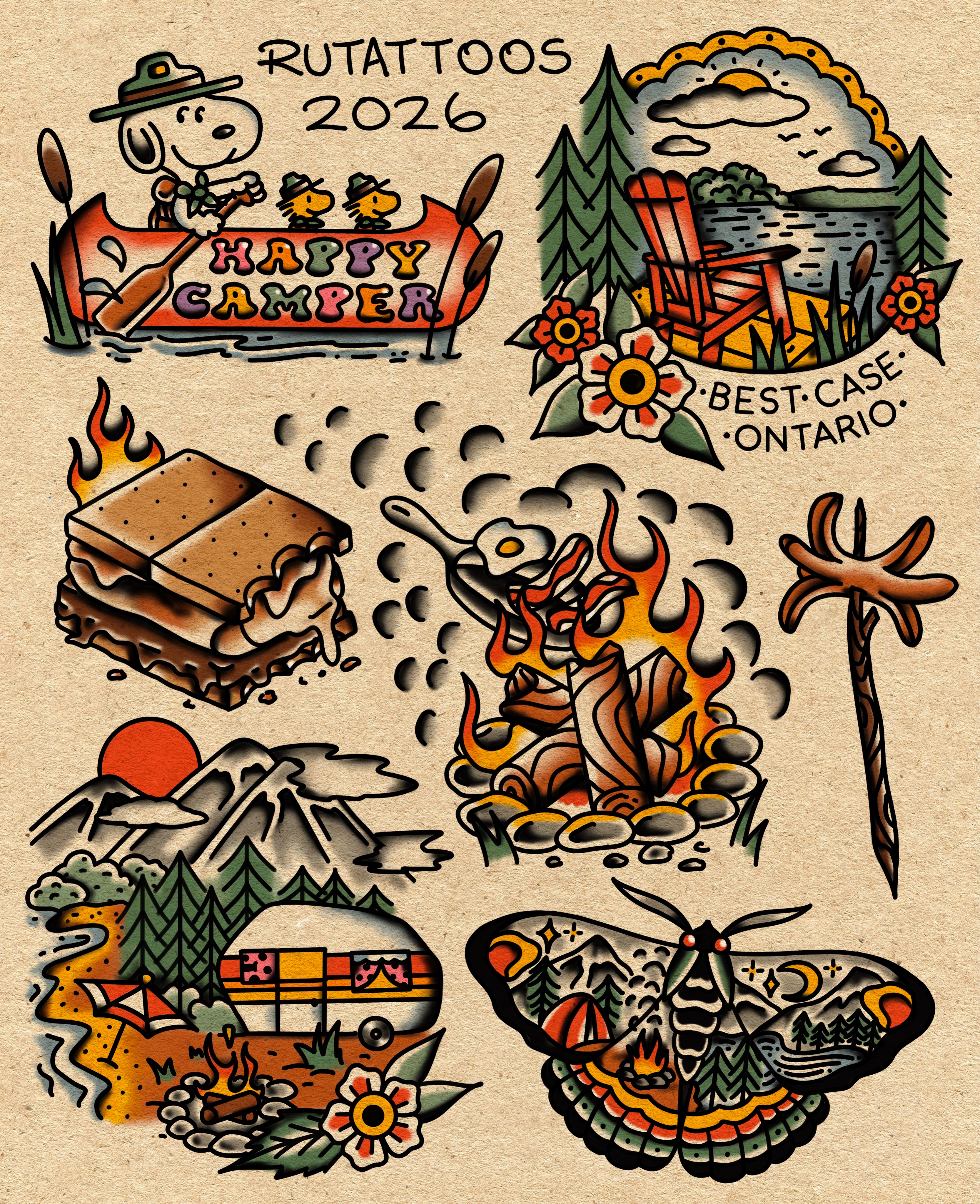 flash to honour your love for the great outdoors (or maybe you just like smores) 🏕️ camping brings me such joy and I'm so happy to be back at it again.