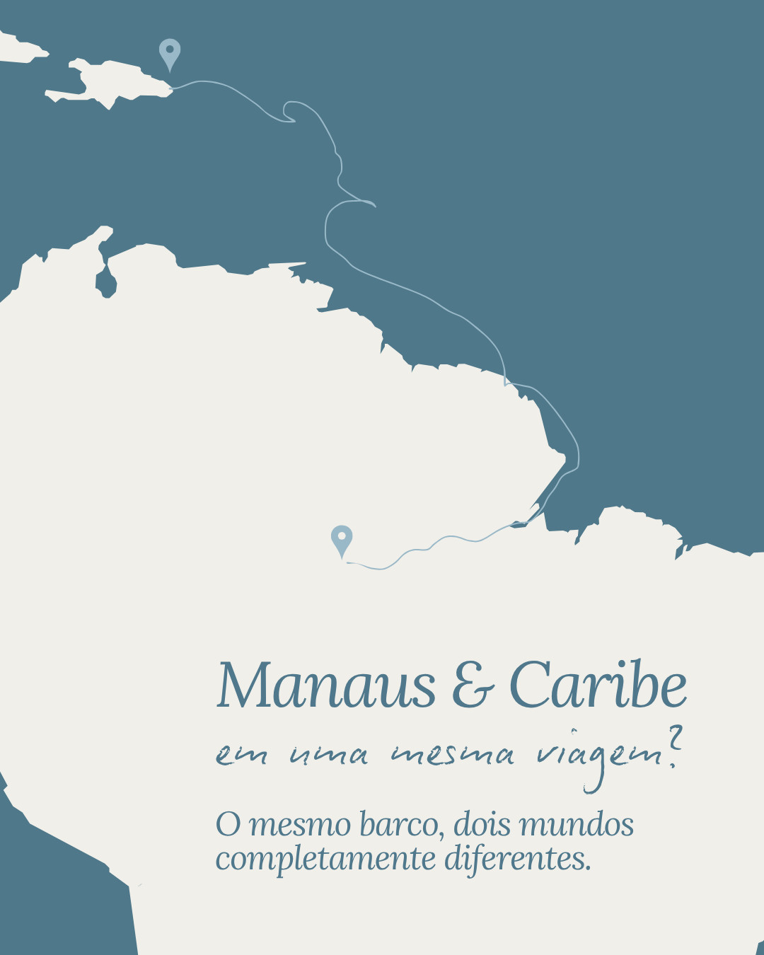 A Explora Journey conecta dois destinos que raramente aparecem no mesmo roteiro - e faz isso com a consistência de quem leva exploração a sério. A rota de fevereiro começa no coração da Amazônia e termina no Caribe, com guias especializados, atividades incluídas e a estrutura e conforto que fazem diferença em cada etapa. Para quem quer algo além do convencional, essa é uma das experiências que mais está no nosso radar.
Entre em contato e comece a desenhar uma viagem sob medida para o seu momento.
Conheça a nossa curadoria de hotéis, cruzeiros e experiências
@