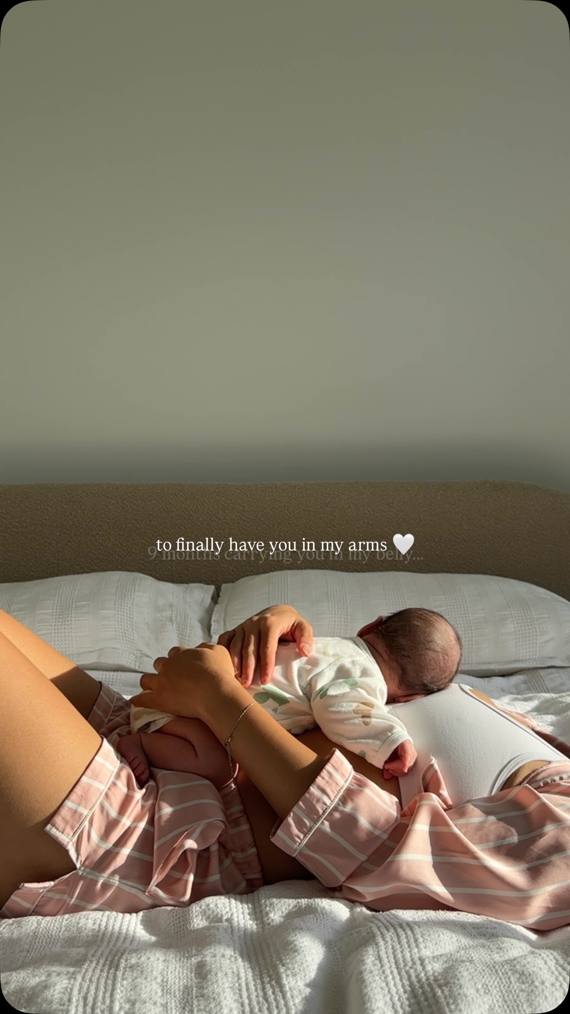 I canโt believe itโs already been one month with you, Bo ๐ค Everyday I fall more in love, and everyday Iโm in awe that youโre ours forever.